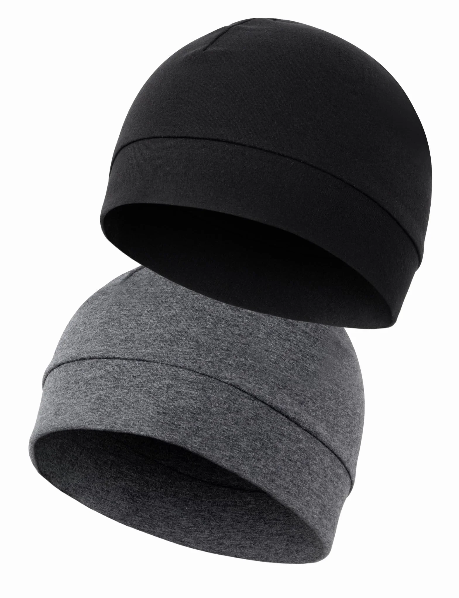 MELLIEX Gorro Transpirable Algodón Running Skull Cap Multifuncional para Hombre Mujer Ciclismo Moto