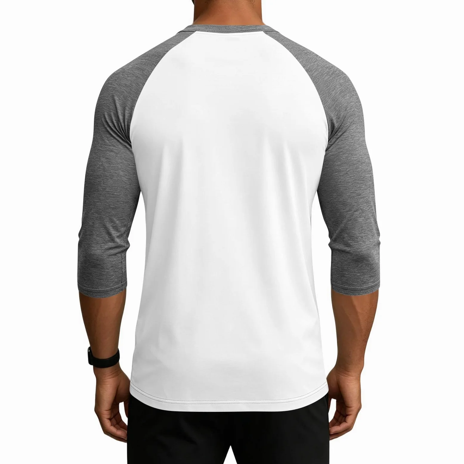 Pack de 3 camisetas raglán de manga tres cuartos para hombre Urban Classics Sport