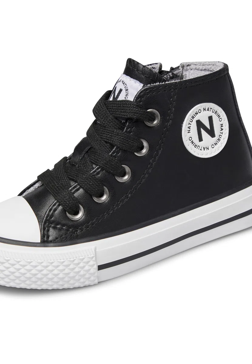 Naturino Zapatillas Deportivas de Corte Alto de Piel