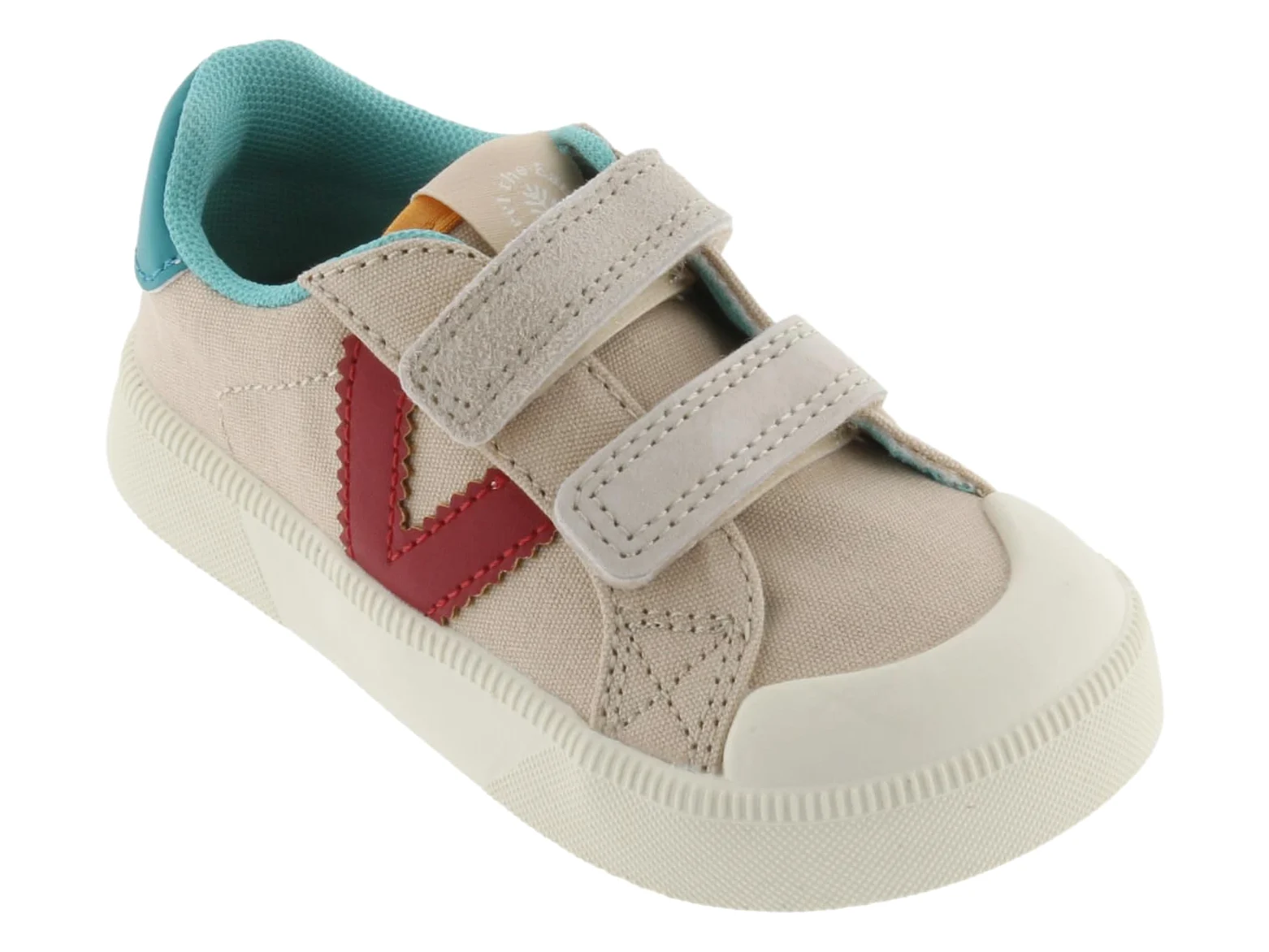 victoria Zapatillas Oliver Barefoot 1356104 | Multicolor Lona & Tiras Adherentes para Niños Unisex