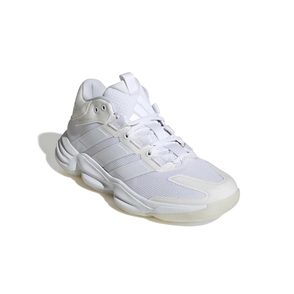 adidas Mujer Courtstabil Indoor Shoes, FTWR White/FTWR White/FTWR White, 48 2/3 EU