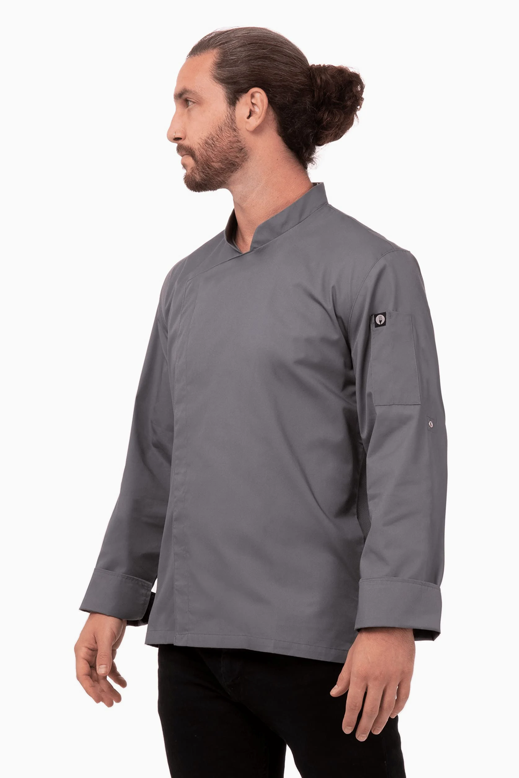 Chef Works Abrigo de Chef Lansing chefs-chamarras Hombre (Pack de 1)