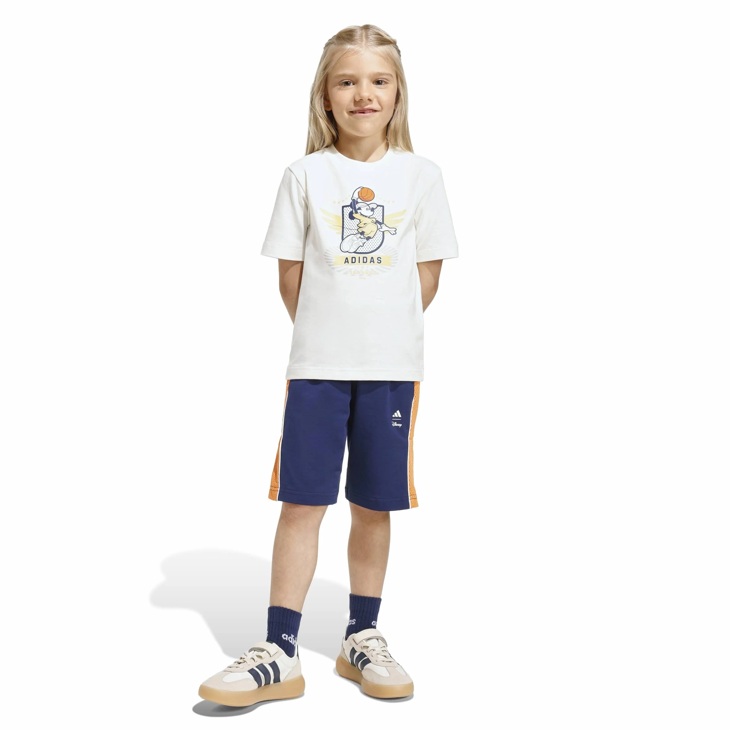adidas Unisex Kids' CONJUNTO CON CAMISETA DISNEY MICKEY MOUSE