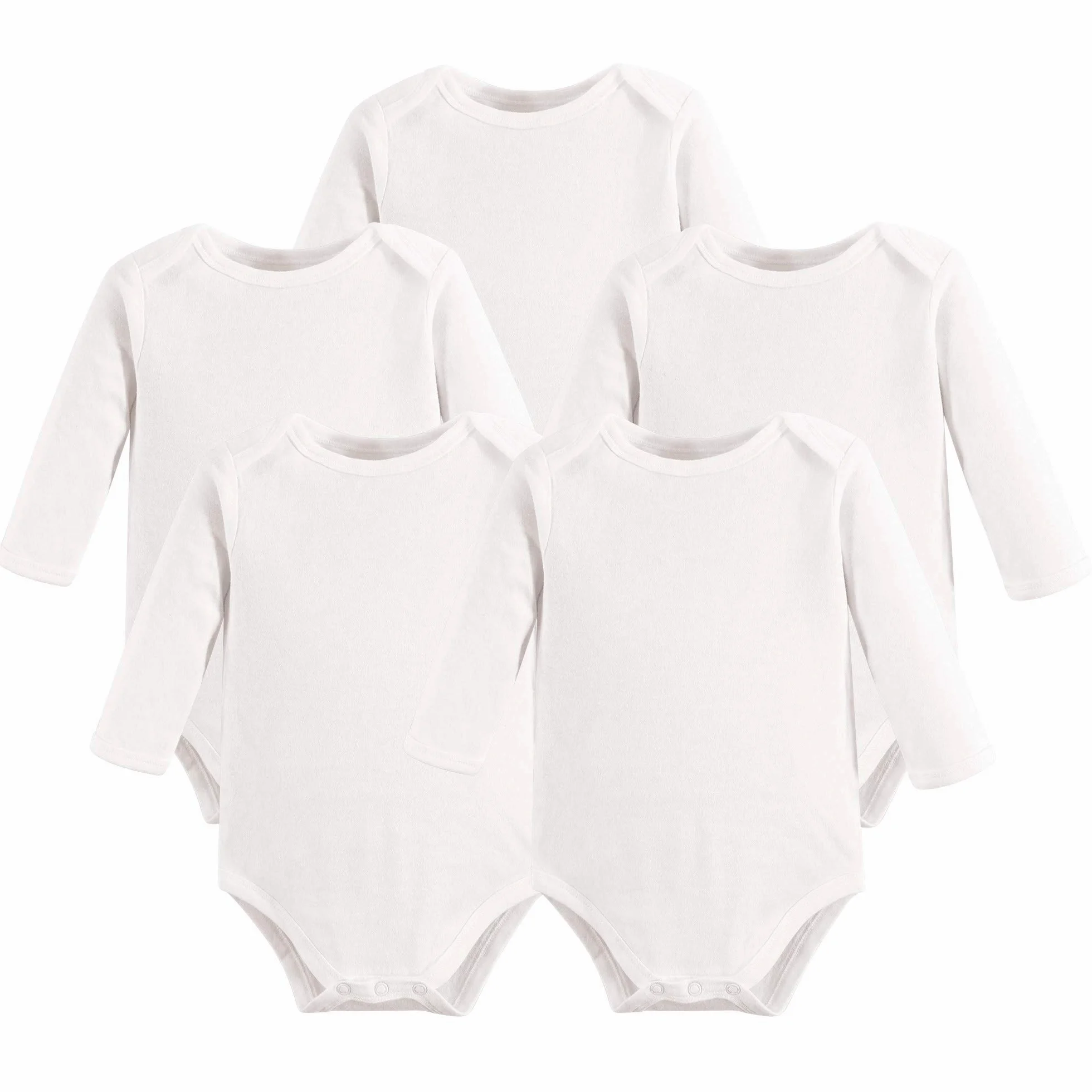 Touched by Nature Conjunto de camiseta unisex Baby Organic Cotton Bodysuits