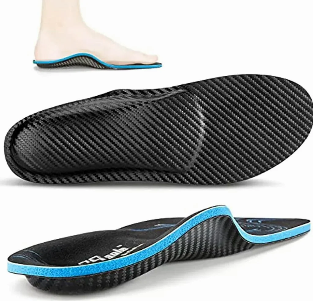 Plantillas de arco para mujeres y hombres, plantillas ortopédicas para aliviar el dolor de pies planos, fascitis plantar, dolor de talón