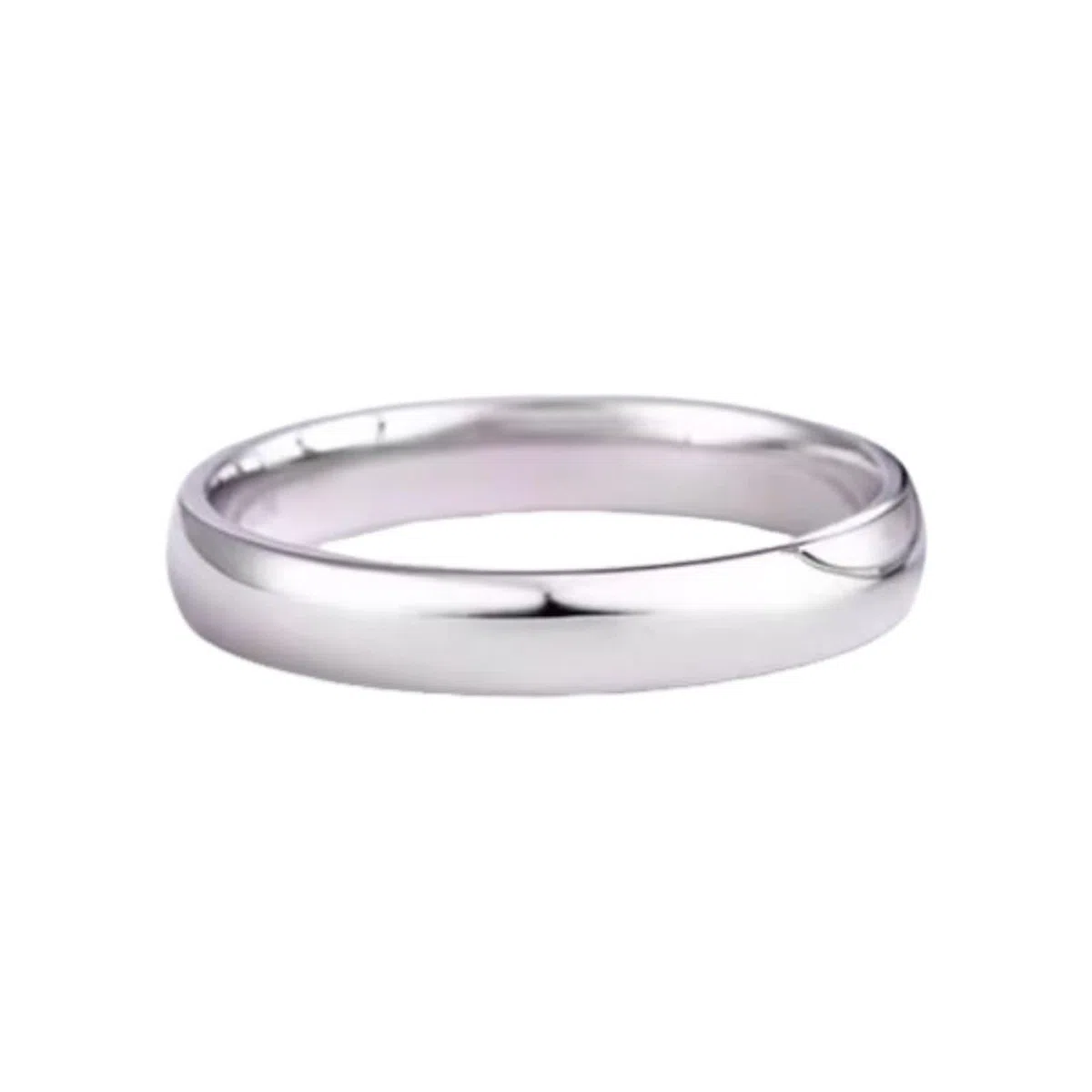 Anillo de compromiso de oro 375, anillo Promise para hombre con diamante blanco de 0,02 quilates, plata de ley de 9 quilates, oro blanco de 9 quilates, talla 52 (16,6)