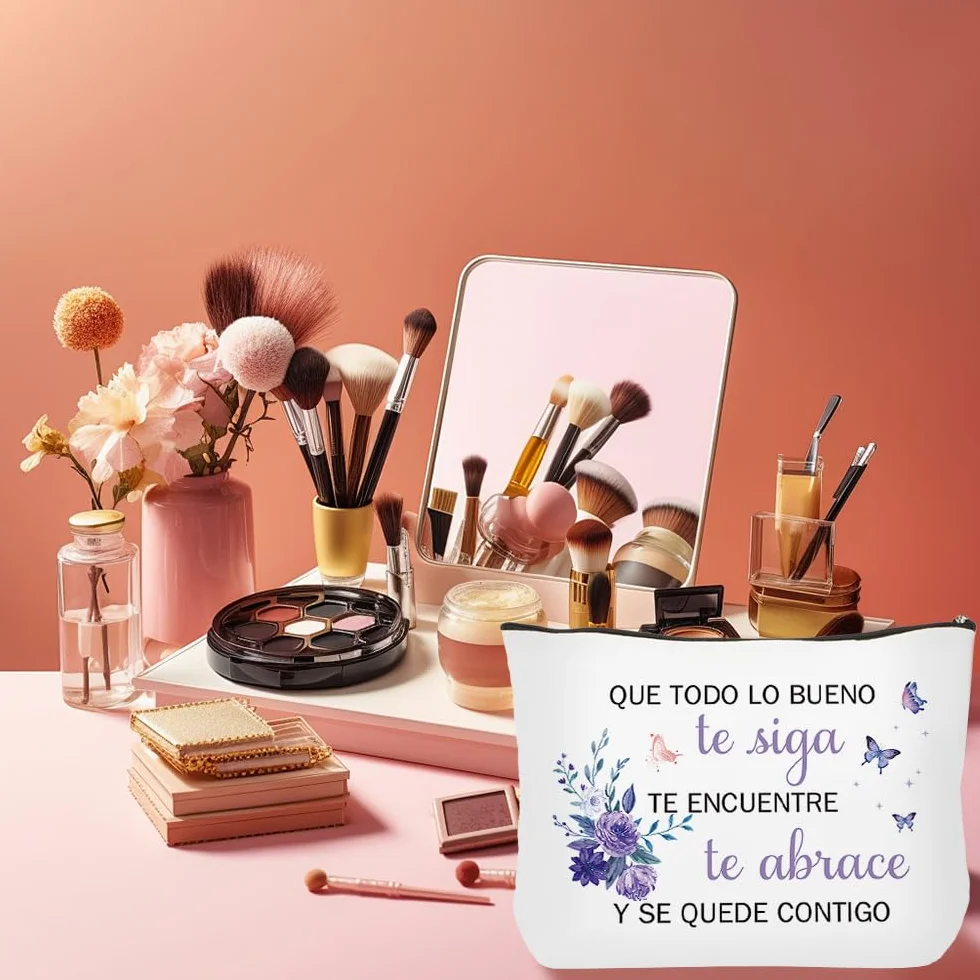 Bolsa De Maquillaje,Dia De La Madre, Neceser Mujeres, Bolsas De Aseo Neceseres De Viaje,Regalo Originales para Mujer,Regalos para Mujer,Regalo para Mujeres