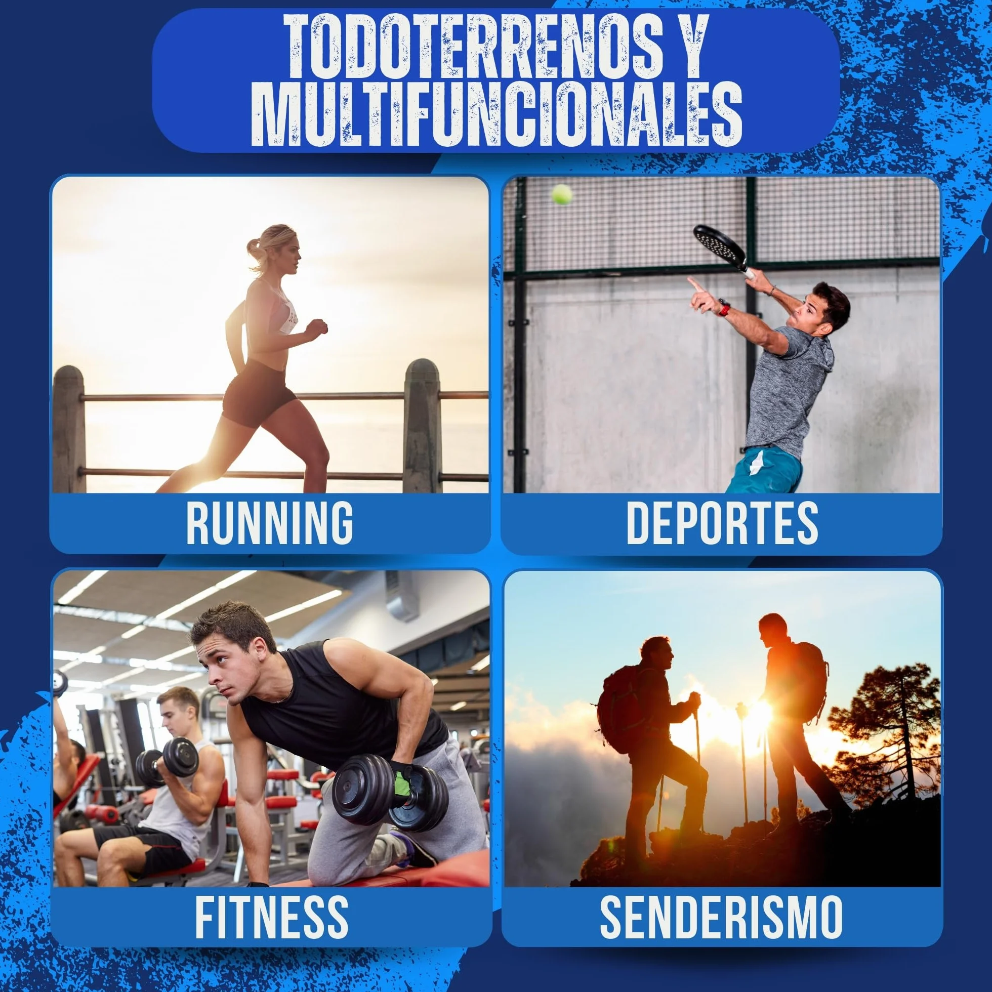 Calcetines Deporte Hombre Mujer Algodón COOLMAX Ciclismo Acolchado Mejorado
