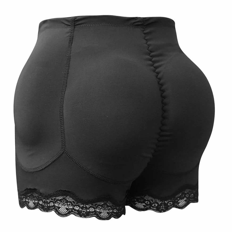 Mujer Bragas con Relleno Braguitas - Braguitas Moldeadoras De Abdomen Y Glúteos para Mujer, con Relleno para Caderas, Moldeadoras De Muslos, con Ganchos Y 4 Almohadillas