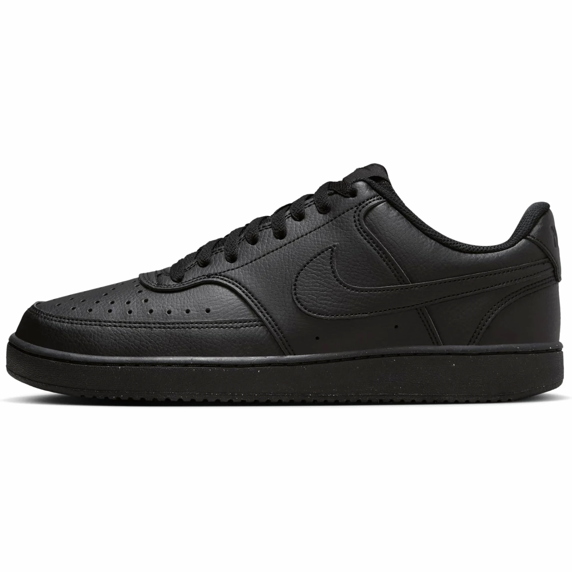 NIKE Nike Court Vision Low Next Nature, Sneaker Hombre, Negro, 44.5 EU