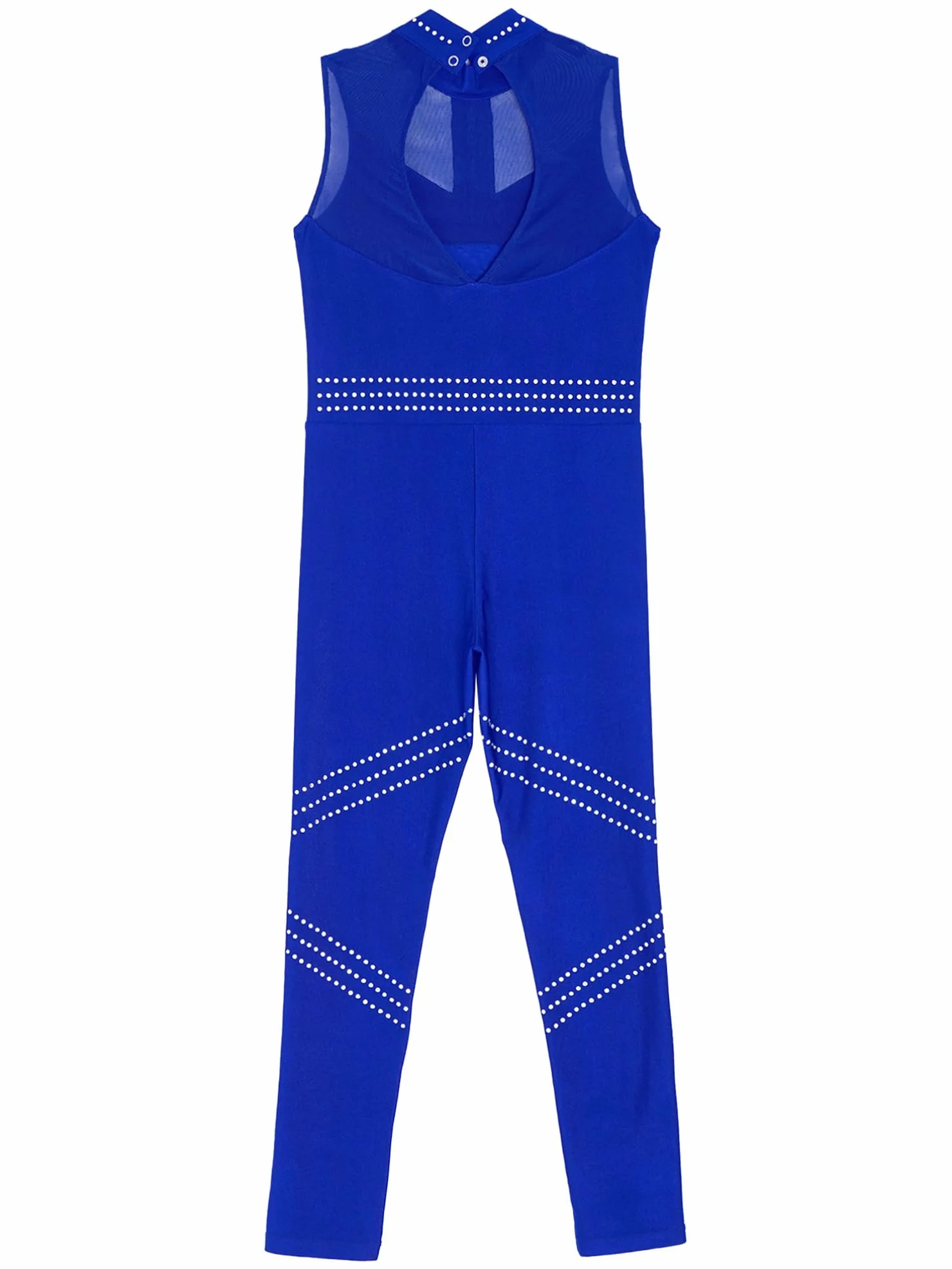 TiaoBug Mono Sin Mangas De Gimnasia Rítmica Para Niñas Jumpsuit Deportivo Body Elástico De Danza Clásica Body De Bailarina Actuación
