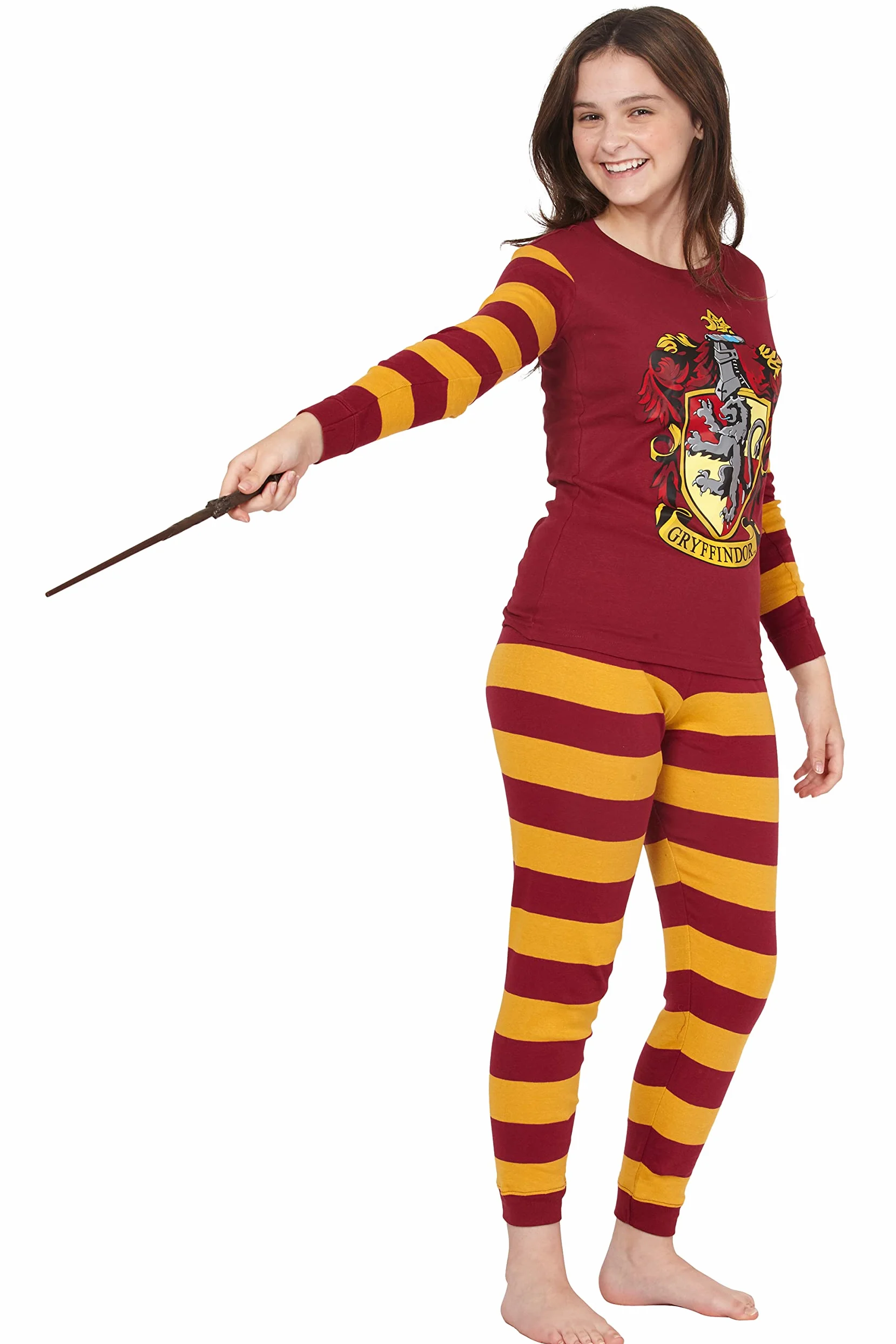 INTIMO Harry Potter Kids todas las casas Gryffindor Pijama Crest (14)