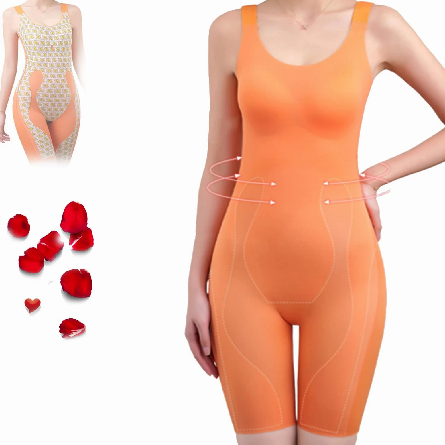No Bra Required-One - Piece Bodysuit Tummy Controlor Butt Lifter Shapewear Women, Corset Bodysuit