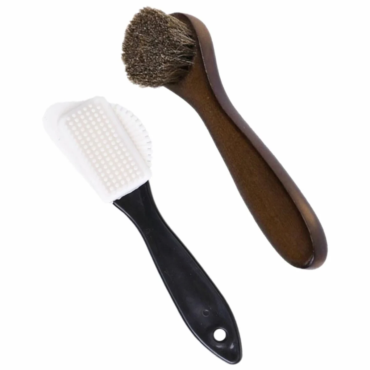 VALICLUD 10piezas Pinceles para Limpiar y Pulir Zapatos De Cerdas Herramientas De Cuidado para Calzado Kit De Limpieza Eficaz para Suede