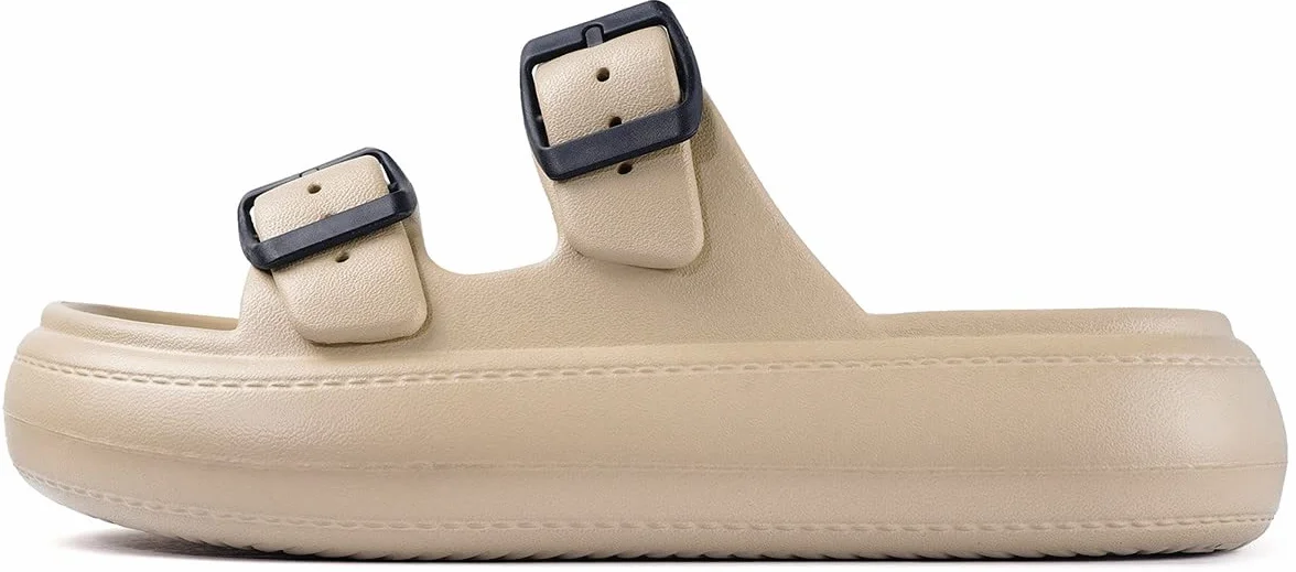 Gaatpot Zapatilla de Baño Niños Niña Chanclas Zapatos de Playa y Piscina Ajustable Doble Hebilla Sandalias Antideslizantes
