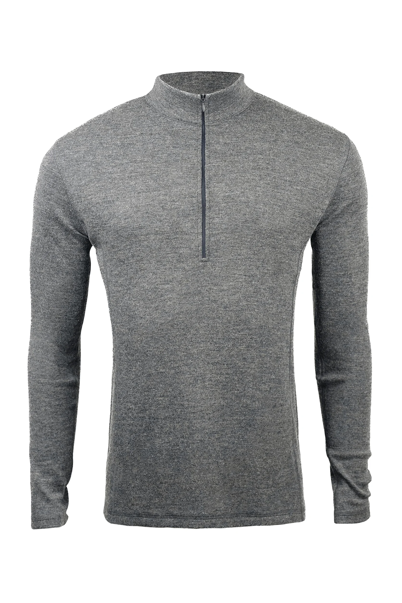 Arms of Andes Men's Alpaca Wool Base Layer: 300 Lightweight Half-Zip
