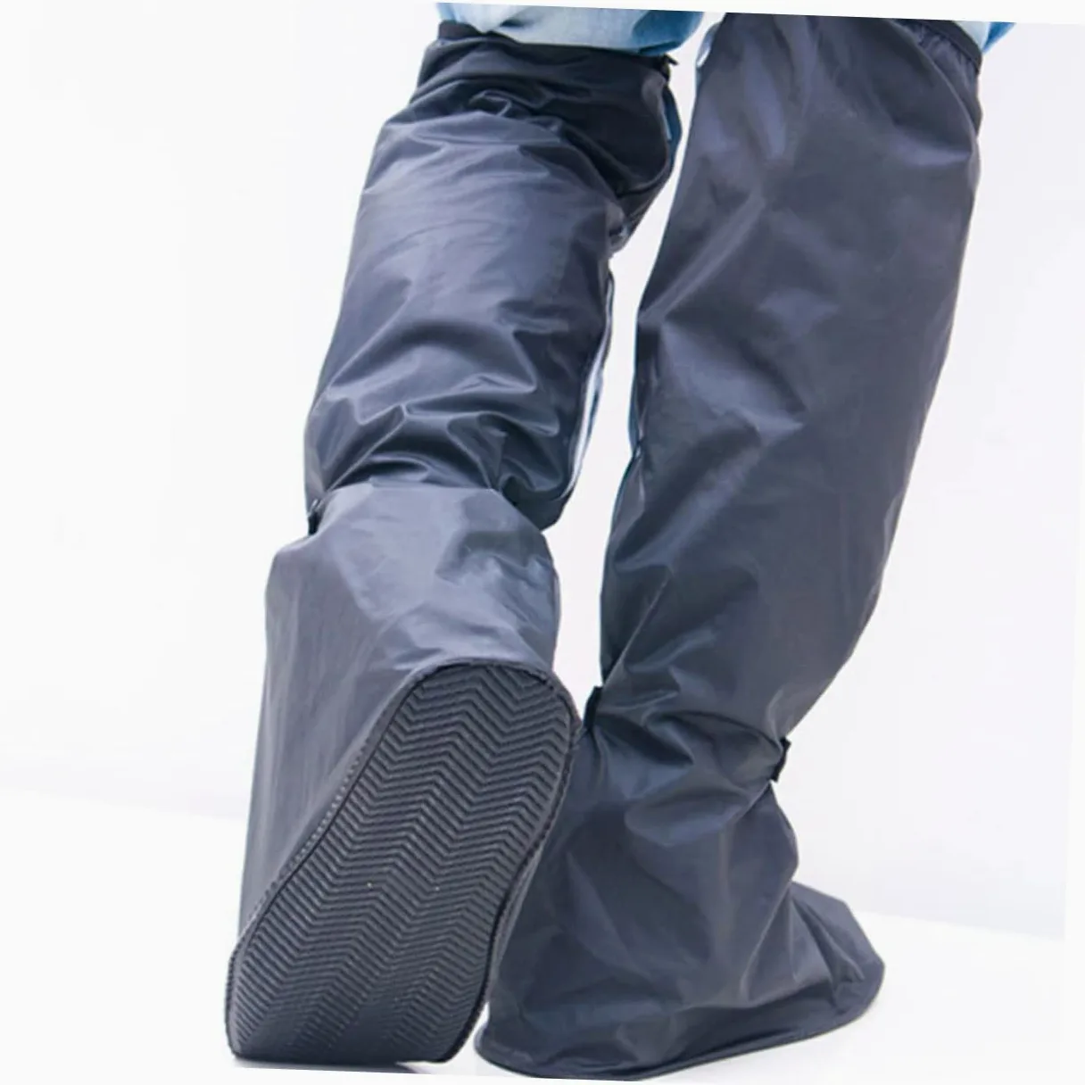 Beavorty Botas De Impermeables Cubrezapatos Protector Antideslizante Reutilizables y Plegables para Diario o Condiciones Húmedas
