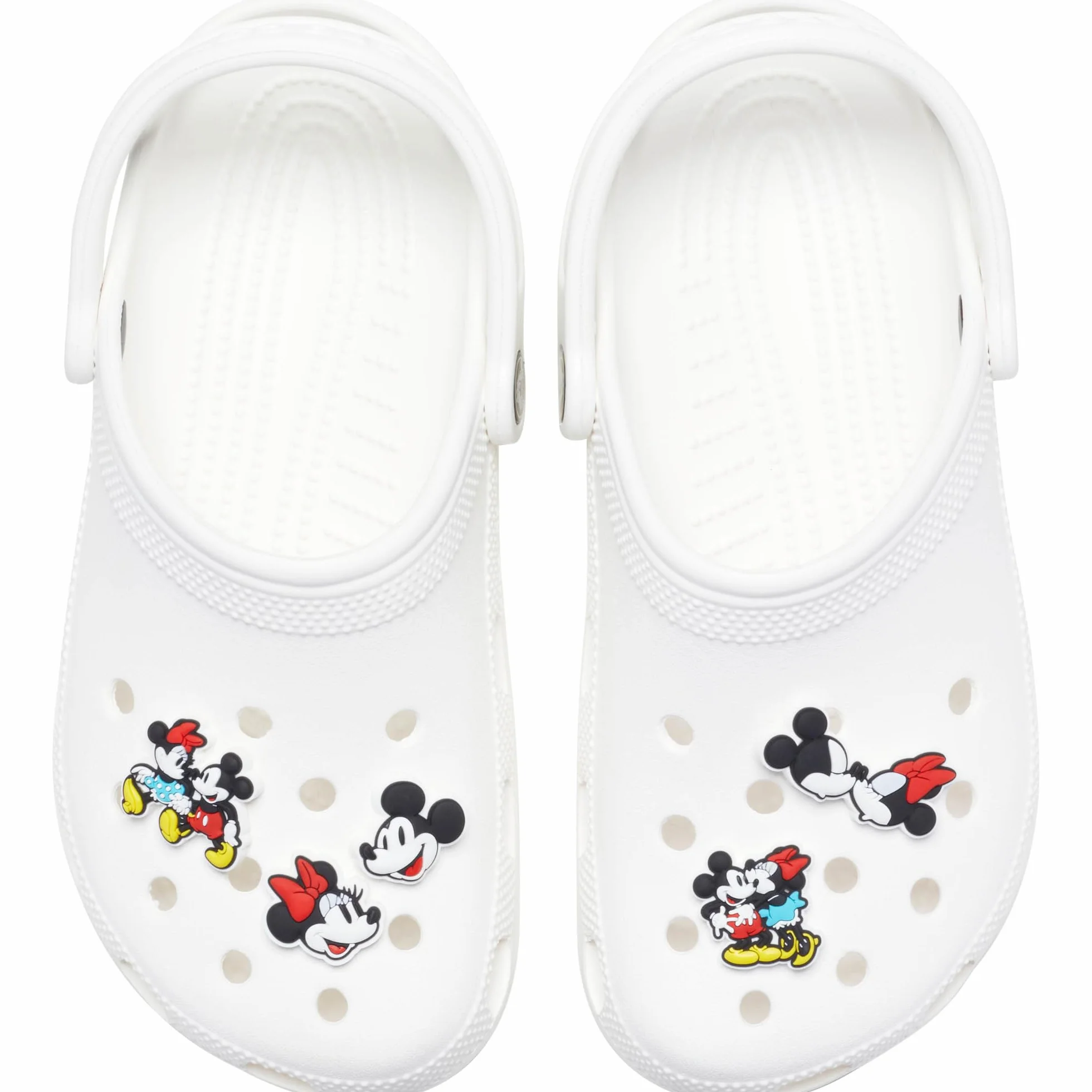 Crocs 5 dijes Minnie Mickey para zapatos, multicolor, talla única
