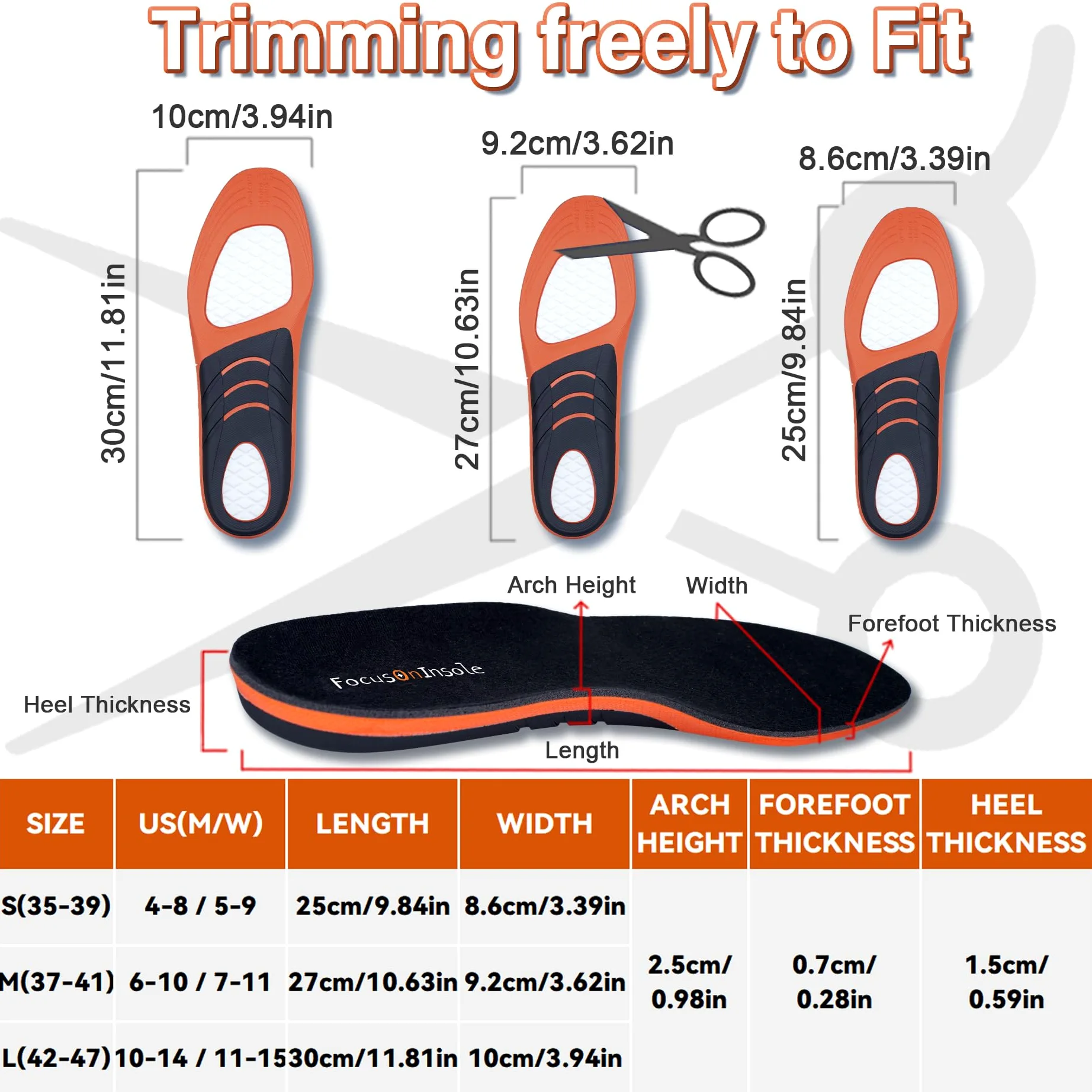Plantillas de soporte de arco fuerte para fascitis plantar de más de 240 libras, inserciones de zapatos atléticos para hombres y mujeres, ideales para deportes activos, caminar, correr, entrenamiento,
