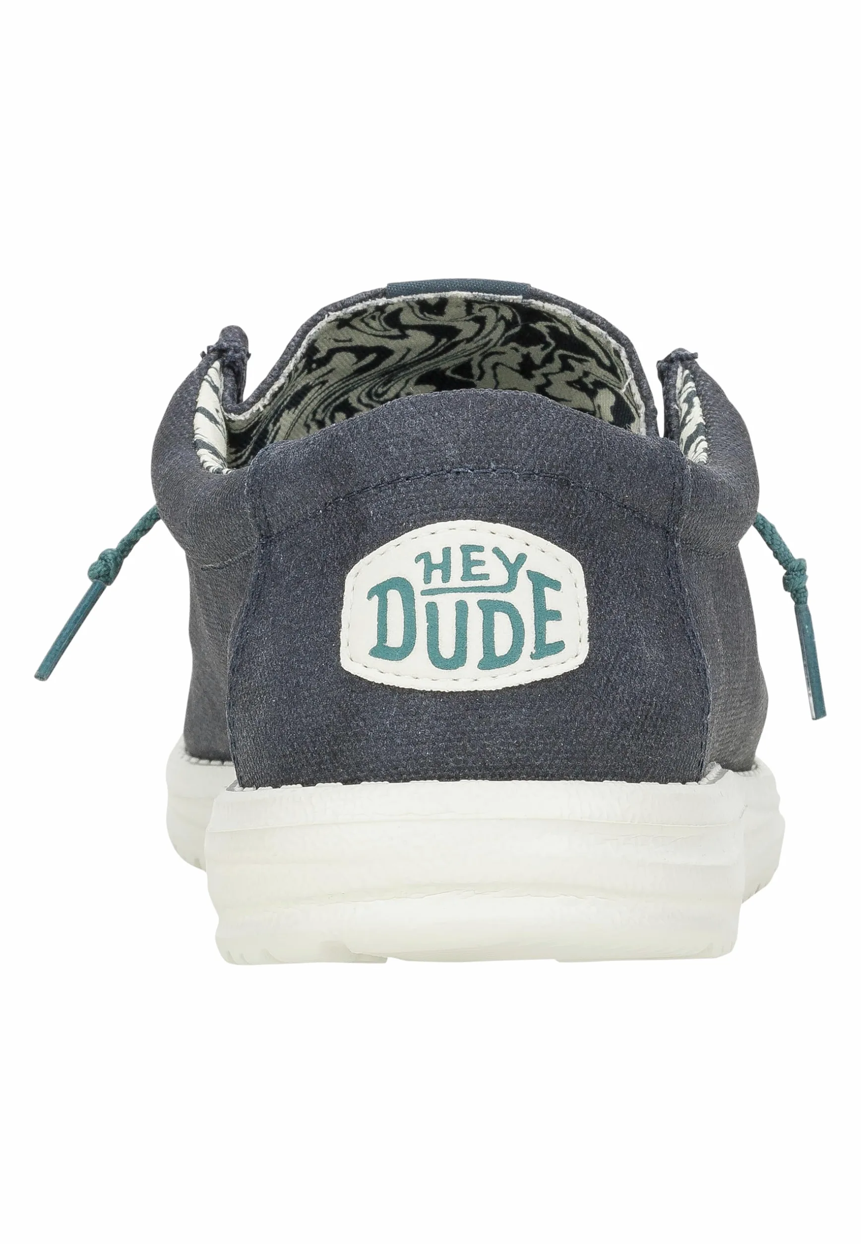 Hey Dude Wally Waxed Canvas - Zapatos Estilo Mocasín para Hombre