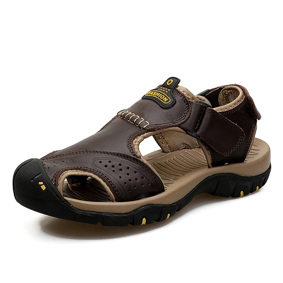 Rojeam Sandalias Hombre Sandalia Verano Sandalias Deportivas Hombres Zapatos de Montaña Exterior Sandalias y Chanclas Senderismo Zapatos