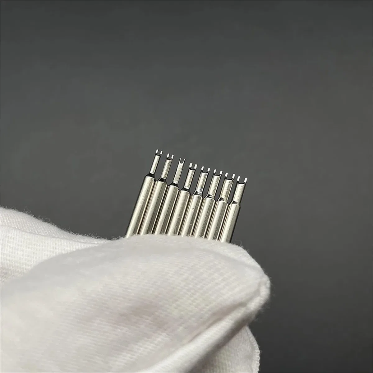Kit de reparación de reloj, 6 piezas, herramienta de extracción de reparación de aleación de aluminio, 10 pines, barra de resorte, alicates, removedor de pulsera, correa de reloj, ajustador en