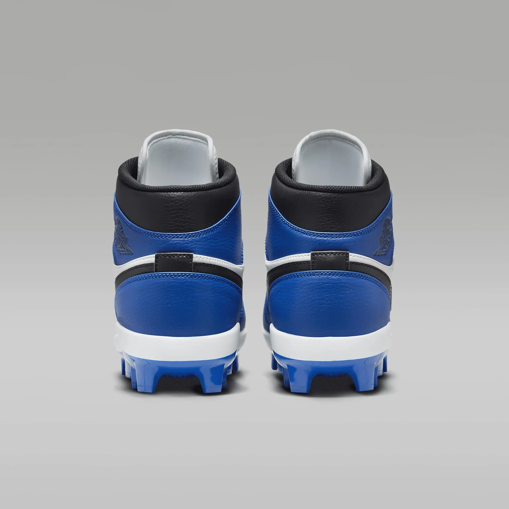 Jordan 1 Retro MCS - Tacos de béisbol para hombre (AV5354-411, Game Royal/Blanco/Negro)