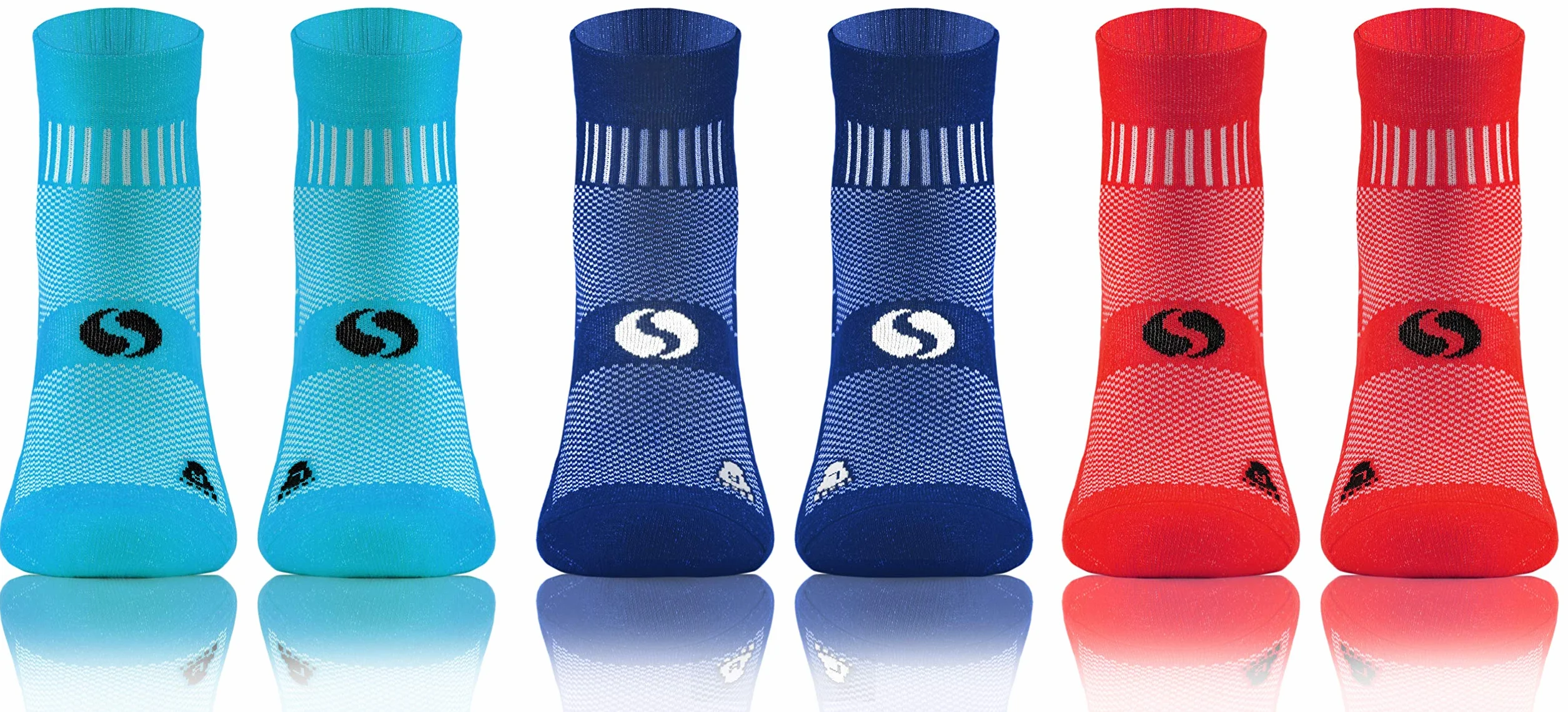 Sesto Senso Calcetines Deporte Algodón 3-6 Pares