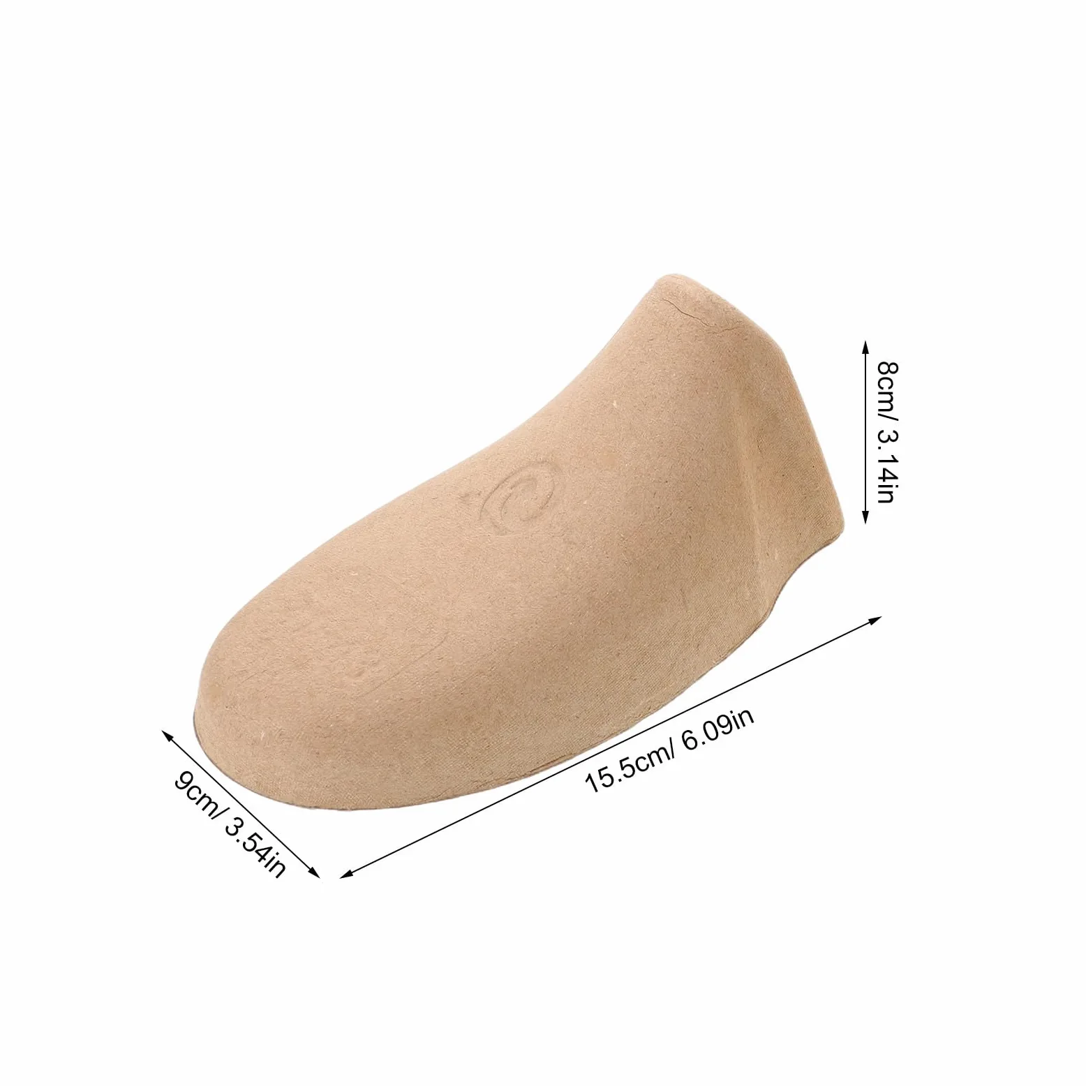 BESPORTBLE 50 Pares Hormas de Papel para Zapatos de Tintorería Eu 41-43, Moldeador Ligero y Antiarrugas de Pulpa para Calzado de Cuero en Tiendas de Limpieza en Seco