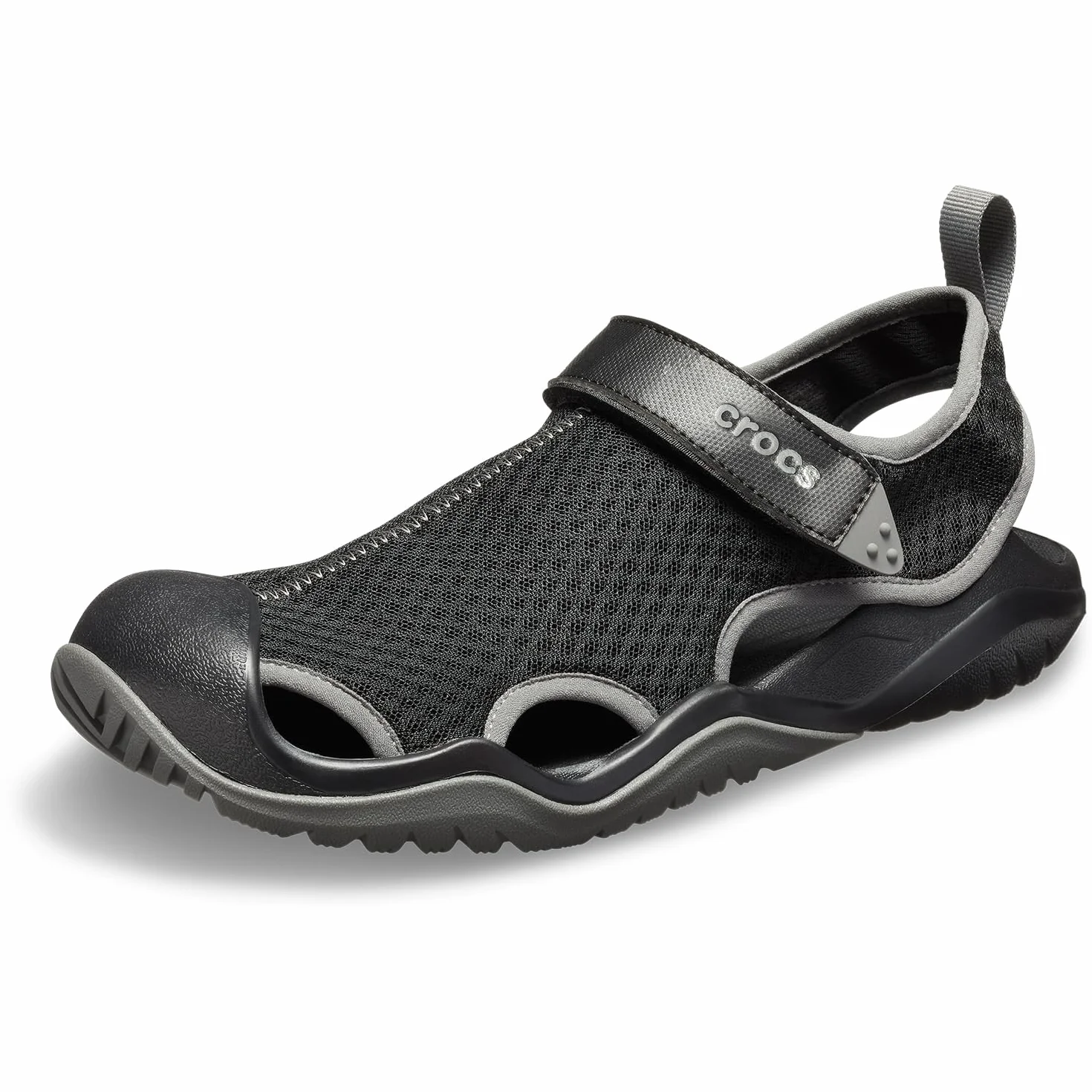 Crocs Swiftwater Mesh Deck Sandal Men, Zuecos Hombre