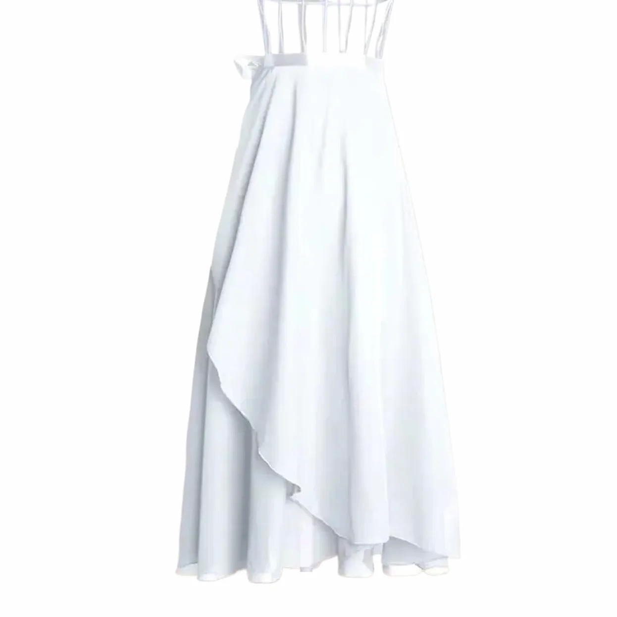 Falda de Ballet, Ropa práctica, Falda Bustier for Mujer Adulta, Larga Encaje una Pieza, Gasa Tipo Pareo for Danza, for Gimnasia para Espectáculos De Danza