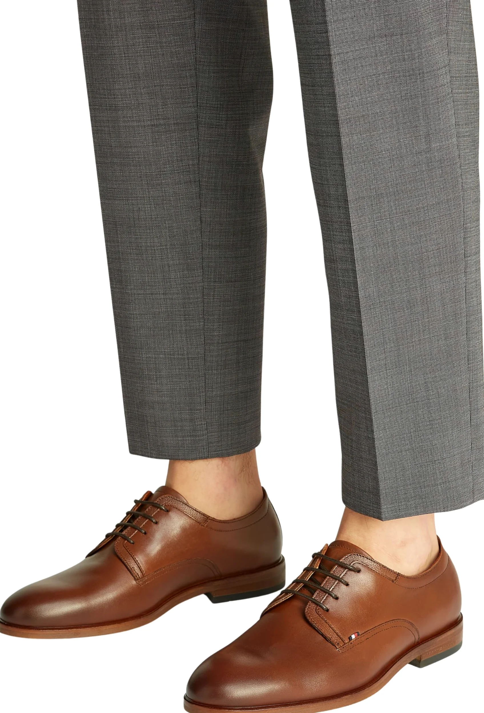 Tommy Hilfiger Calzado Derby Hombre Thunit Leather con Puntera Redonda