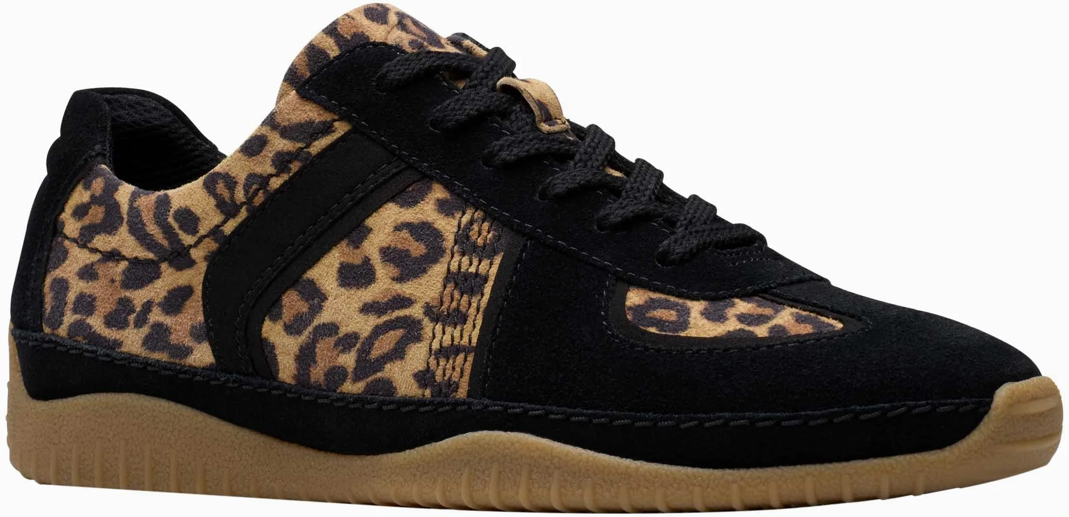 Clarks Premium Meridor Lo, Leopard PRT Comb para Mujer, Talla 4, Leopard PRT Comb, 37 EU