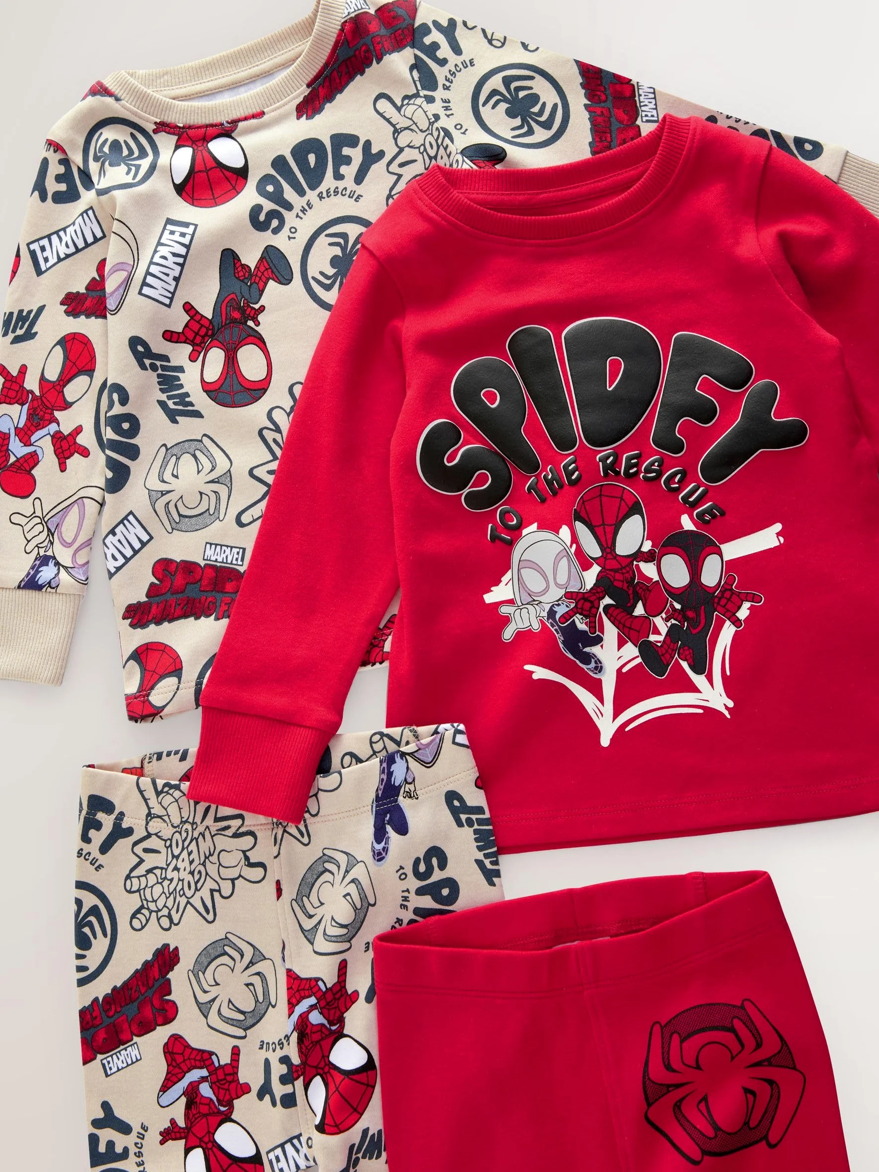 NEXT Niños Pack de 2 Pijamas abrigados