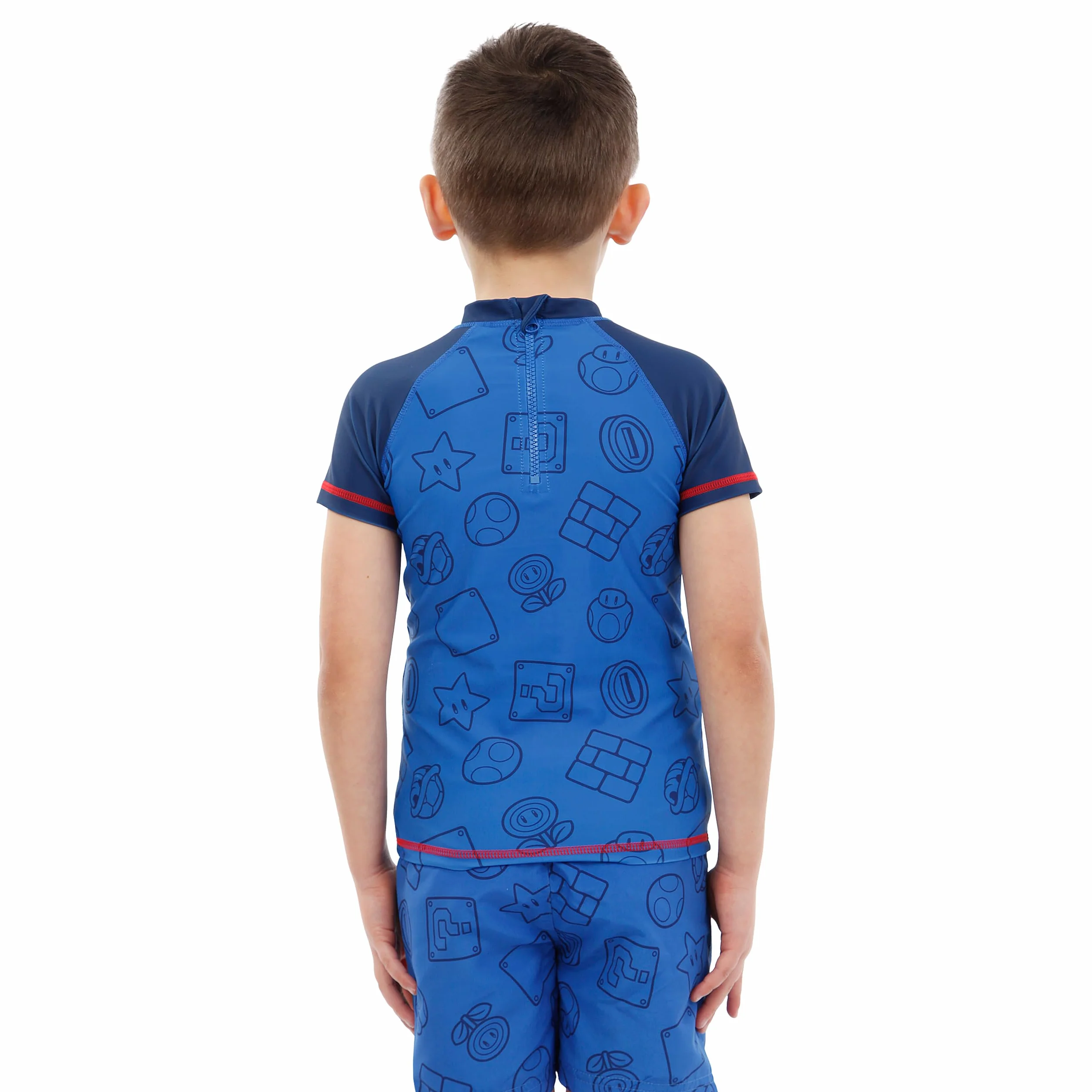 Super Mario Traje De Baño Bañador Natacion Niño