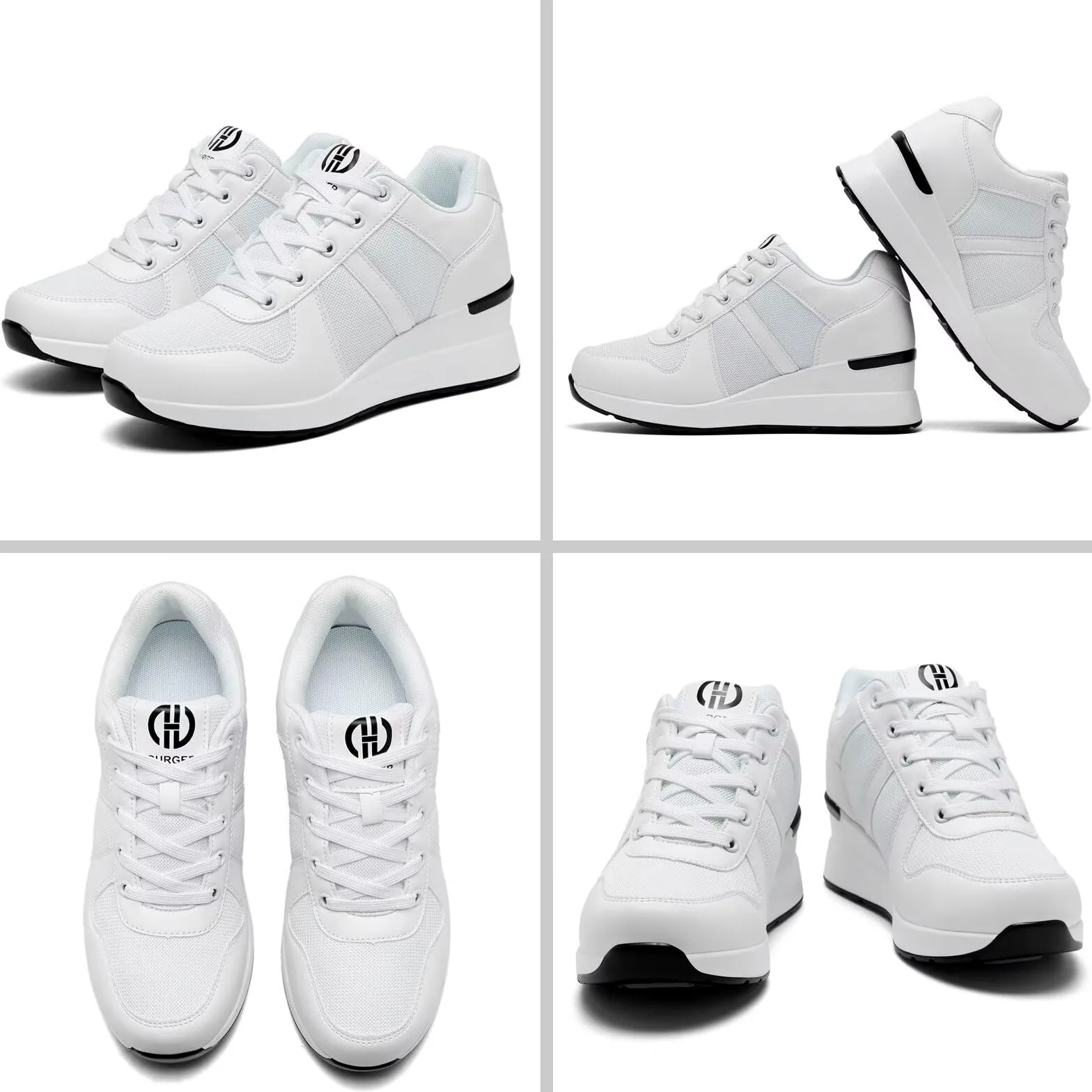 Zapatillas de Cuña para Mujer, Tacón de Cuña de 6 CM