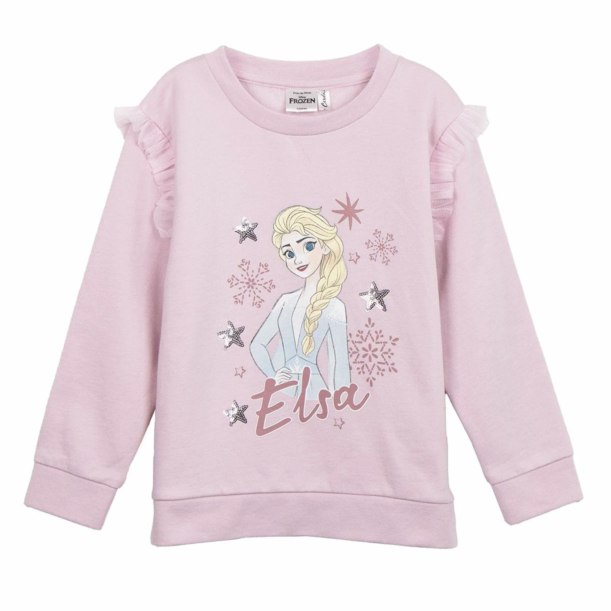CERDÁ Life'S Little Moments Sudadera Cotton Brushed Frozen Sudadera Unisex niños