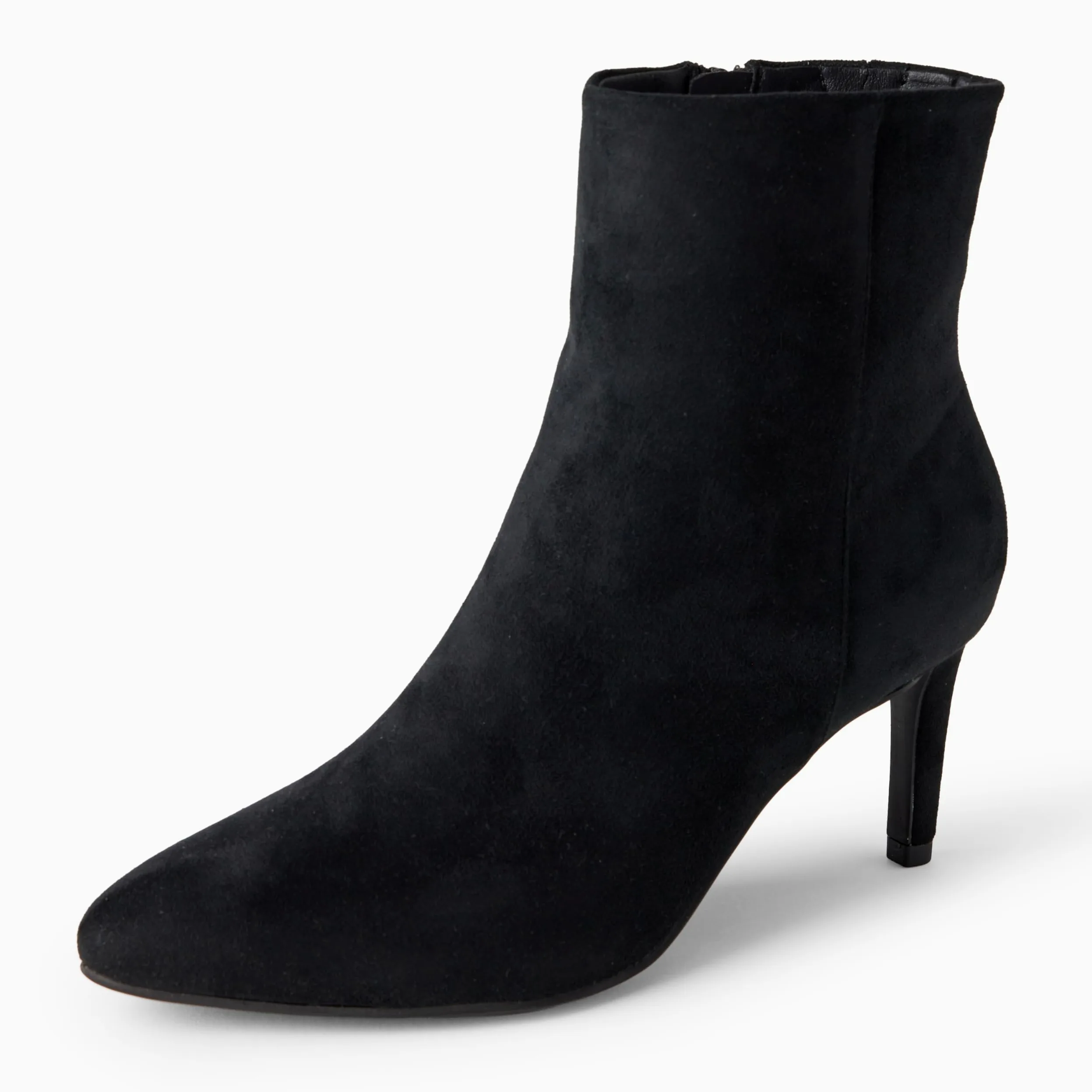 Amazon Essentials Botines de tacón de aguja para mujer con cremallera | Botas de vestir