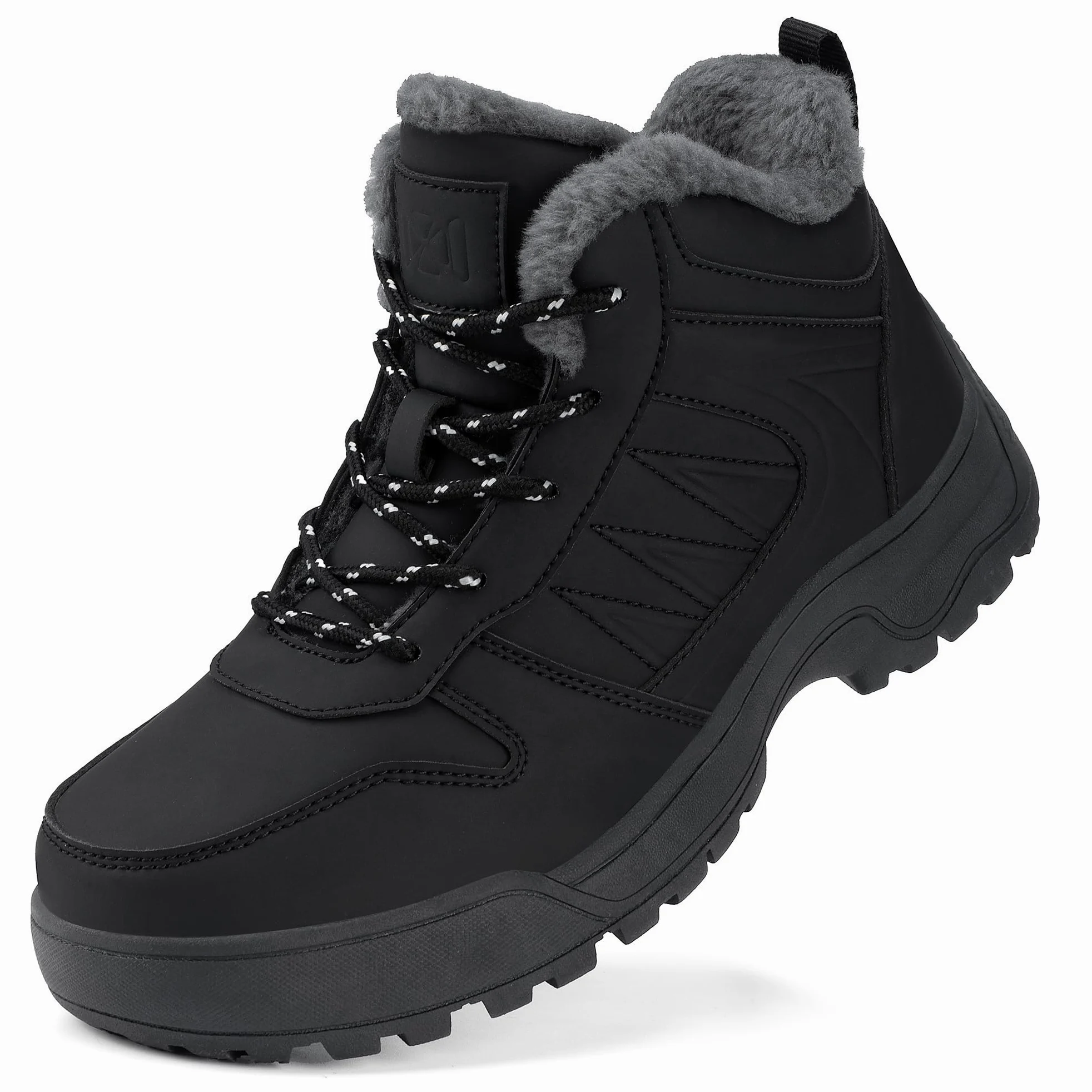 Botas de Nieve Mujer Impermeables Antideslizantes - Forradas de Pelo Caliente, Botas de Invierno Abrigadas para Mujer