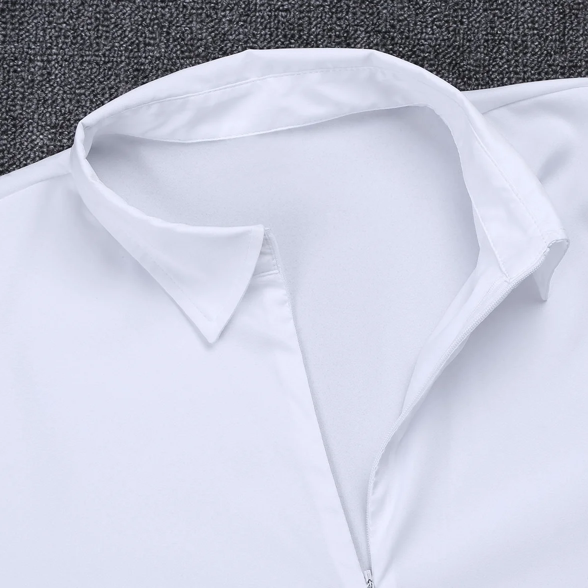 Alvivi Body M-XXXL Bailando Mangas Largas Camisa Blanca Disfraces Jazz