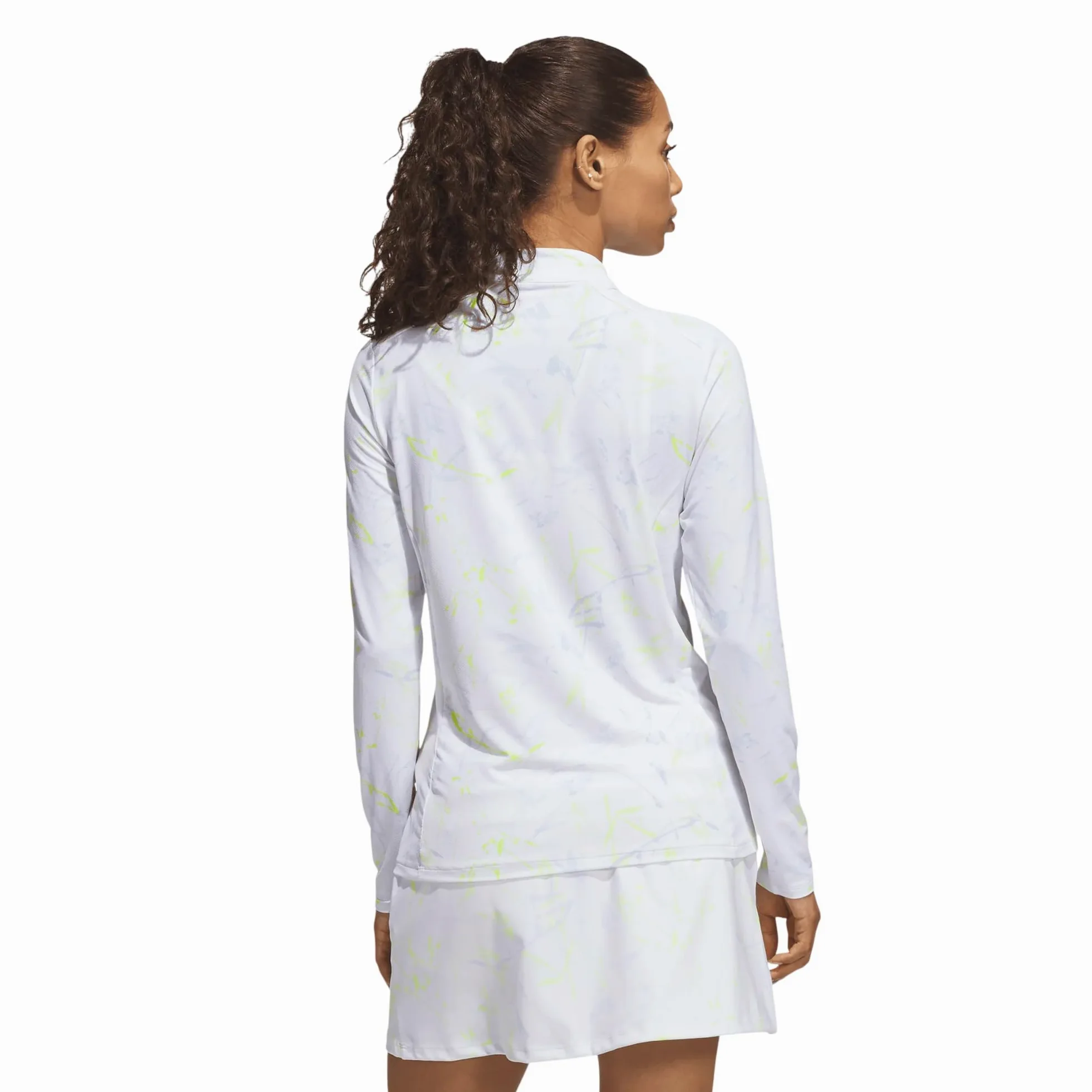 adidas Ult365 Cool Feeling Printed QZ, Sudadera de Golf con Cremallera Mujer