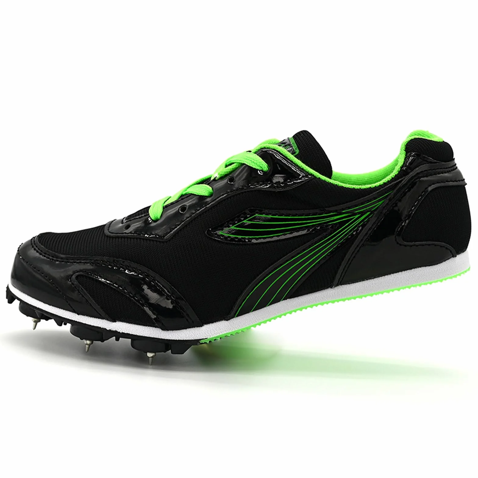 Zapatillas De Clavos Atletismo Zapatillas De Atletismo Clavos Zapatillas De Clavos Deportivas Zapatos con Clavos para Atletismo Duraderos Antideslizantes Transpirables para NiñOs Y NiñAs