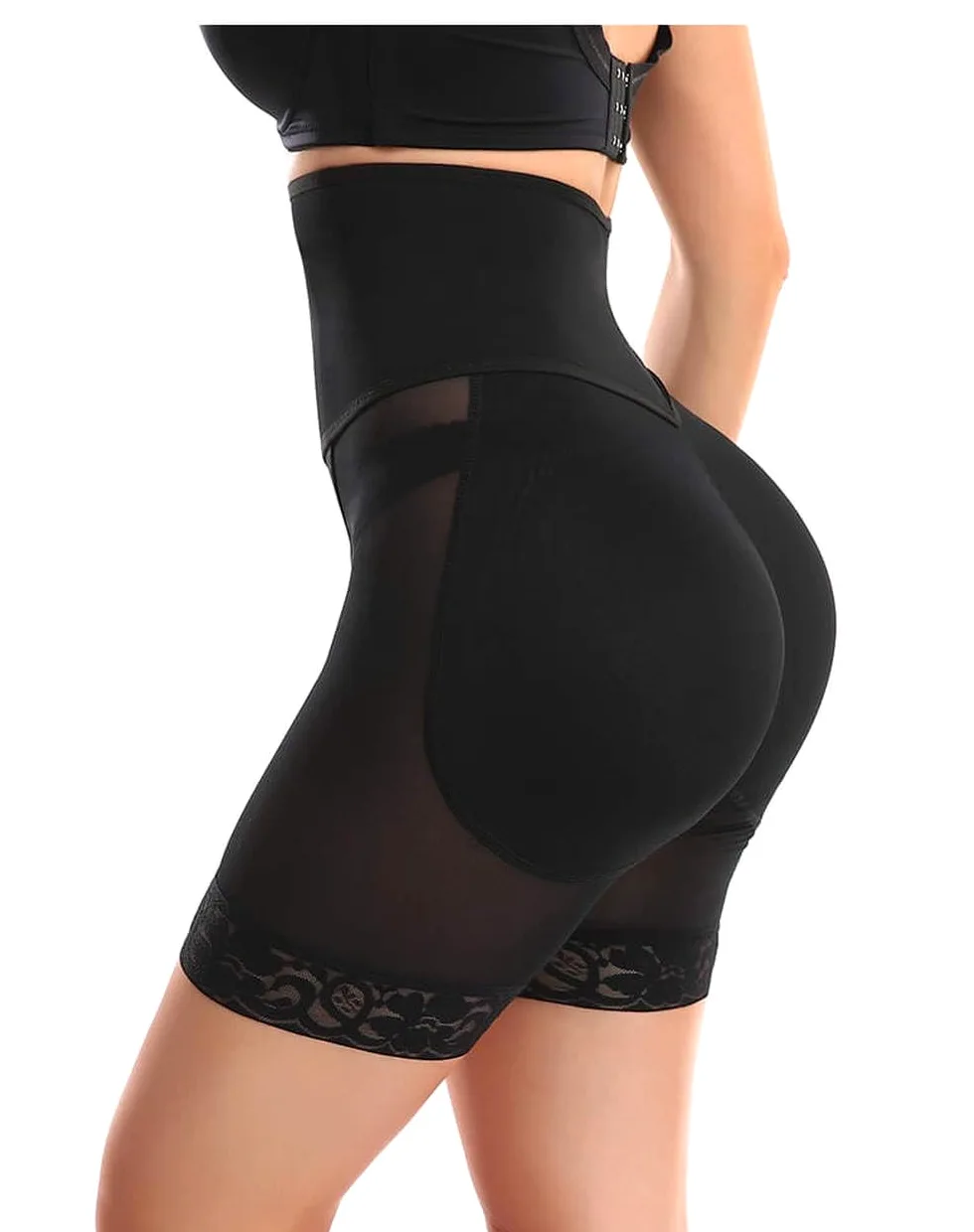 Bragas Levantadoras De Glúteos - Ropa Interior Levanta Glúteos Para Mujer, Bragas Extra Grandes Acolchadas, Realzadoras De Glúteos, Moldeadoras De Cintura, Pantalones De Control De Abdomen, Panta