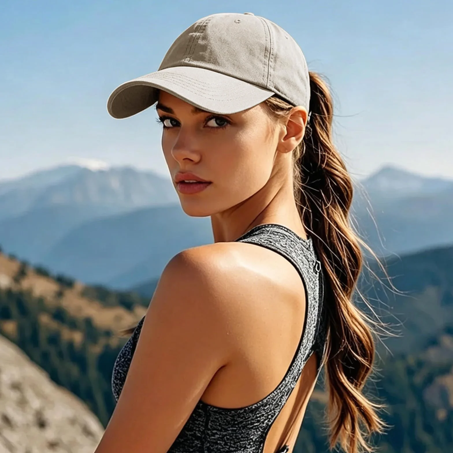 Retro Gorra Beisbol Mujer Lavada Desgastada Visera Hombre Mujer Verano