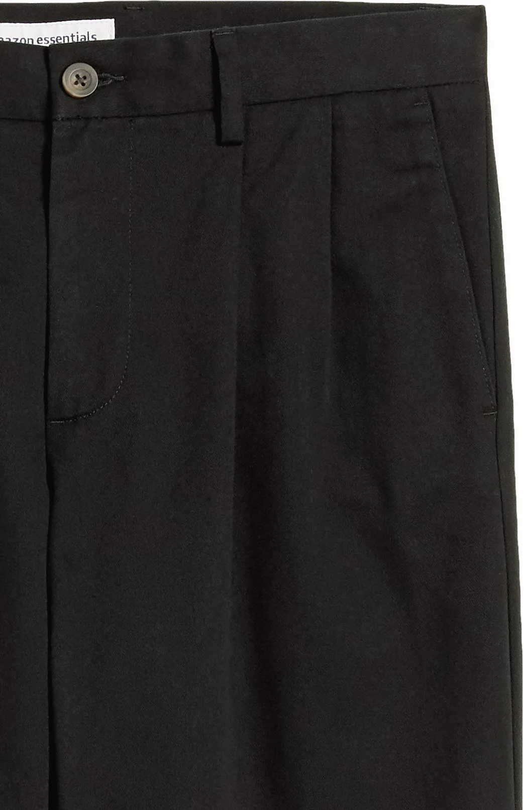 Amazon Essentials Pantalones de Estilo Chino, Plisados, ​​de Corte Clásico y Resistentes a las Arrugas (Disponibles en Tallas Grandes) Hombre
