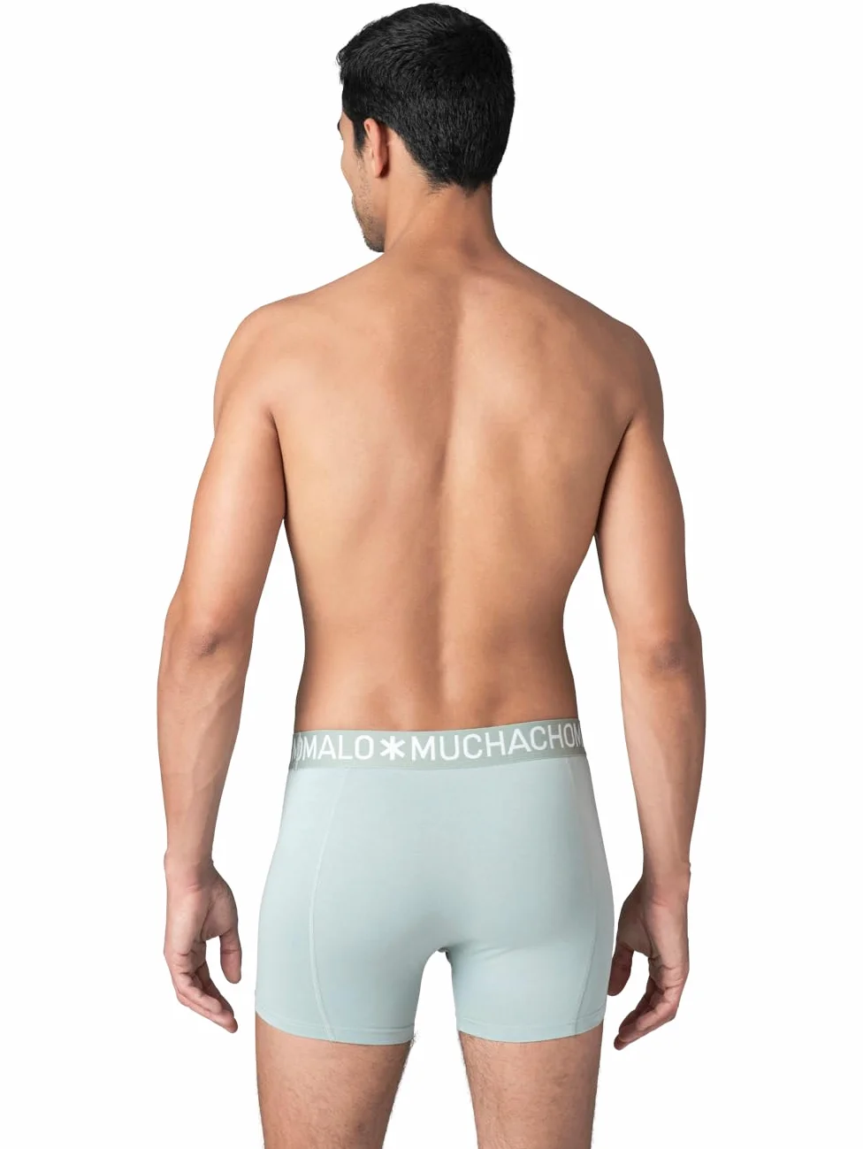 Muchachomalo Calzoncillos para Hombre, Ropa Interior Lisa de Algodón para Hombre, Pack de 7 Unidades, Bóxers Lisos de Corte Clásico con Cintura Elástica