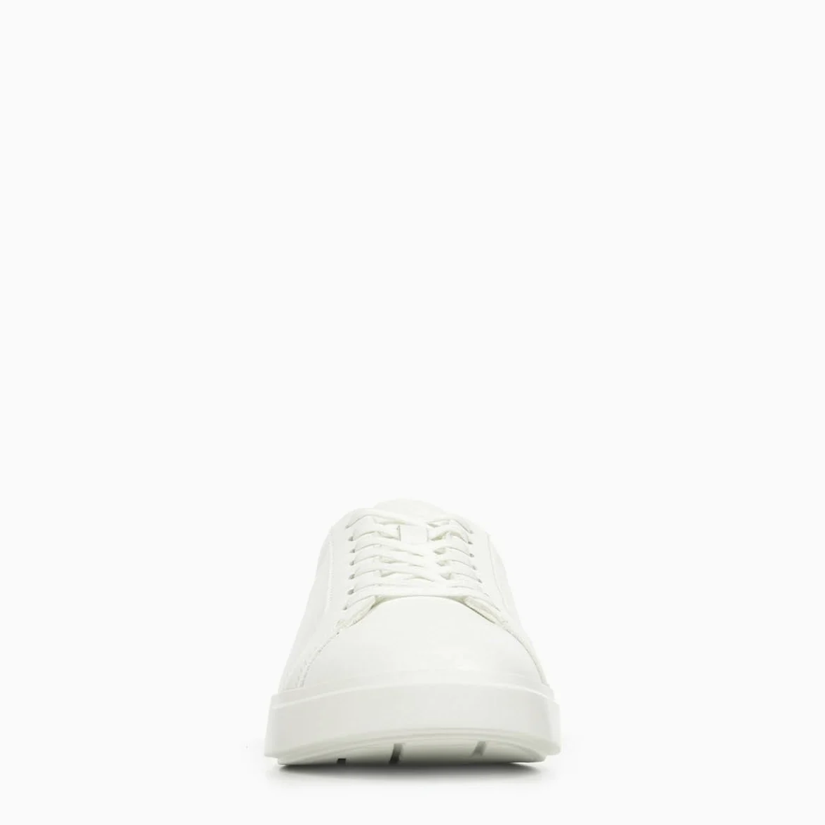 Calvin Klein Sneaker con Suela Cupsole Mujer Low Pro de Piel, Blanco (Triple Bright White), 39