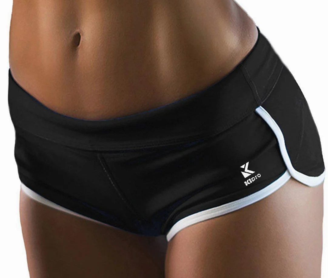 Pantalones cortos deportivos para mujer, para fitness, yoga, correr, gimnasio, entrenamiento