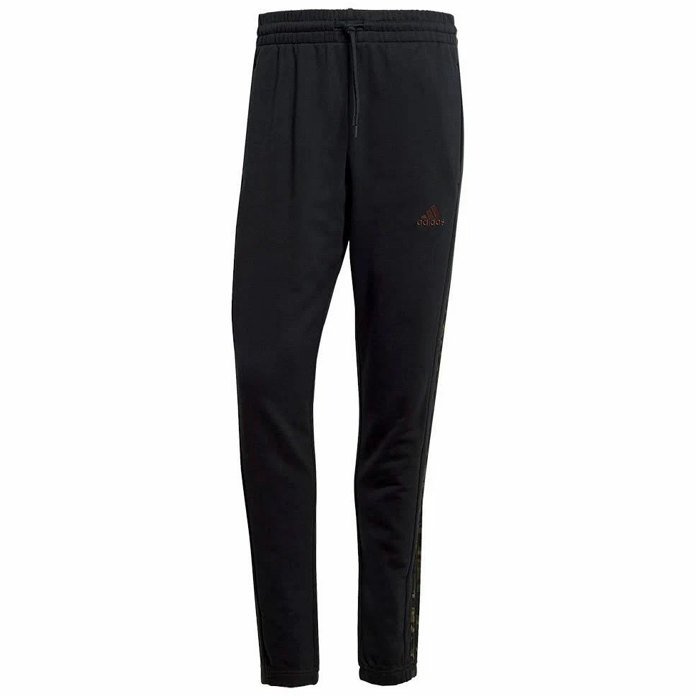 Adidas Essentials Single Jersey Tapered Elasticized Cuff Logo Pants - Pants Hombre