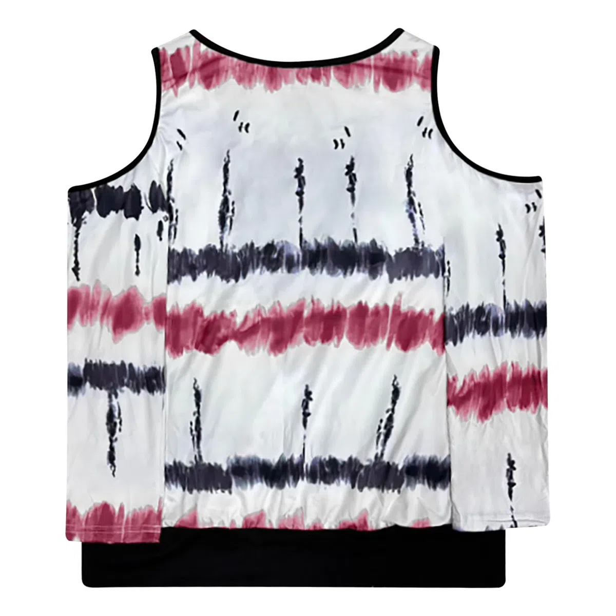 Camiseta a rayas para mujer Camisetas para el día a día, cuello de pico, diseño informal con patrón gráfico para primavera y verano